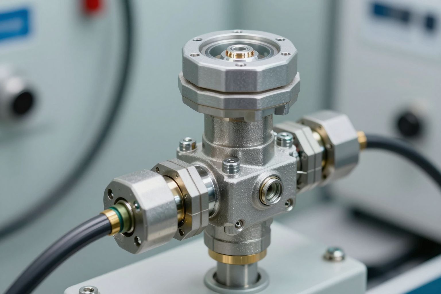 Az 5/2 szelep gyors irányváltást biztosít két munkahengerhez.