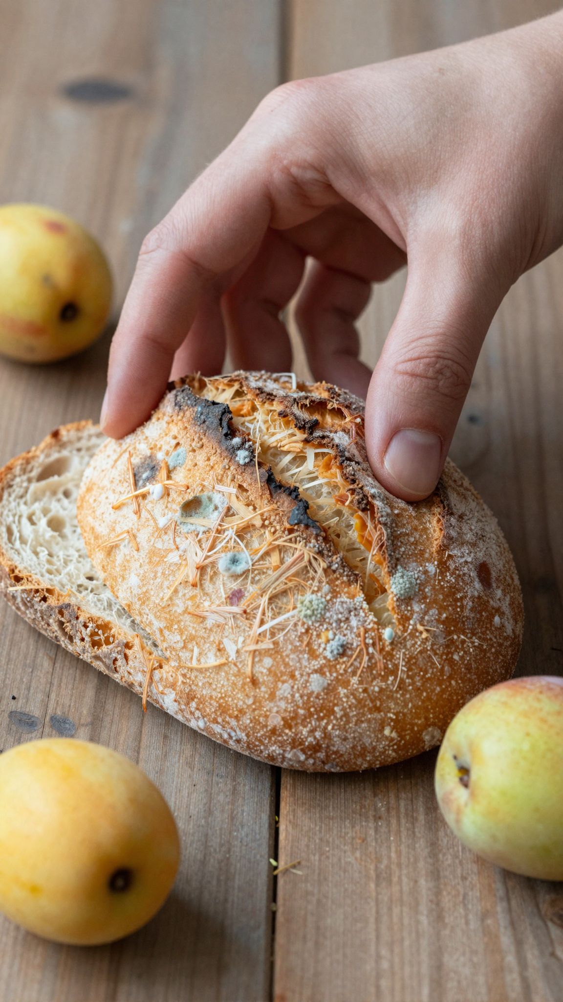 Az avasodás szag-, íz- és állagváltozásokkal könnyen felismerhető.