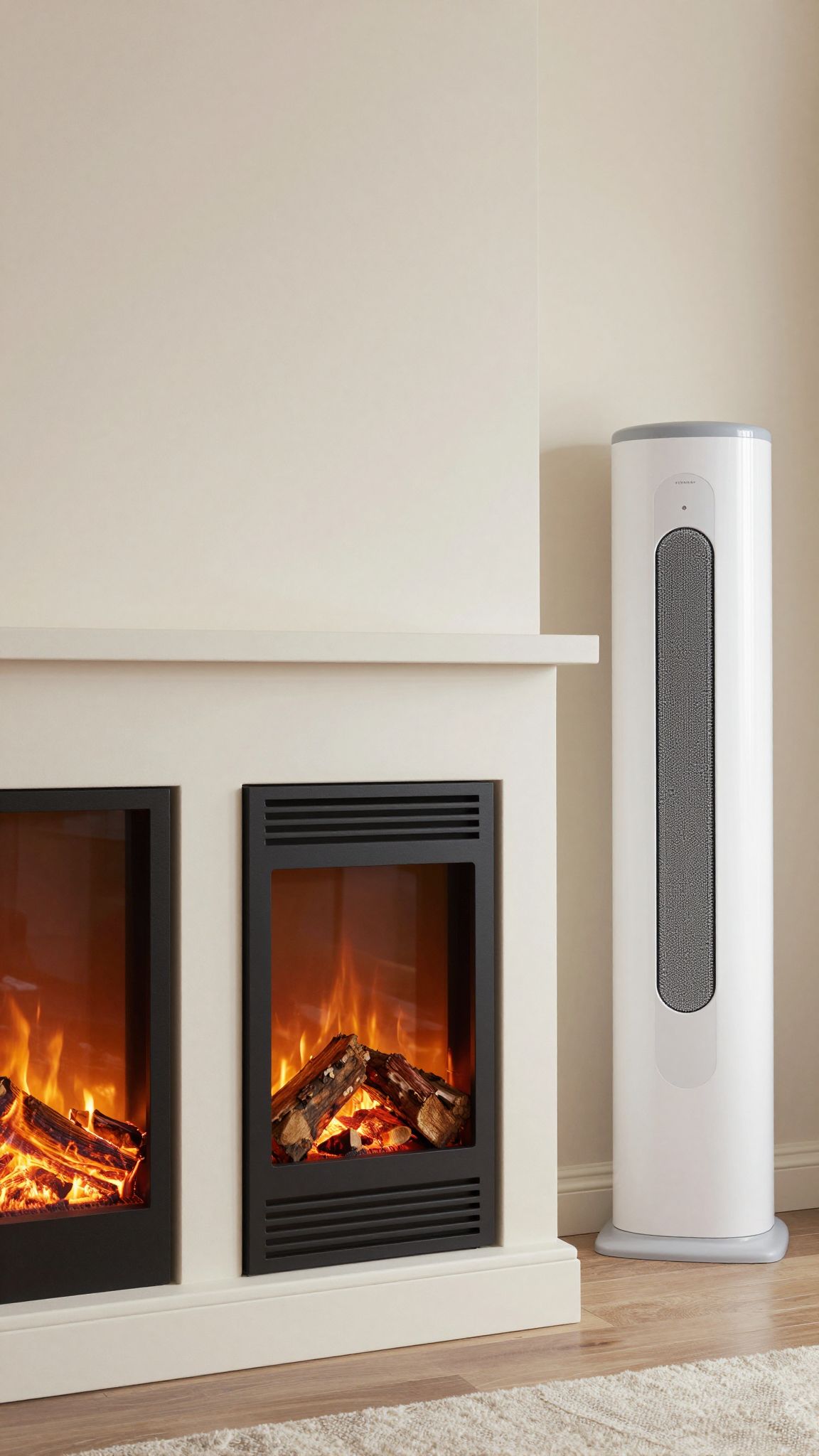 Az elektromos kandallók tiszták, könnyen kezelhetők, de áramot fogyasztanak.