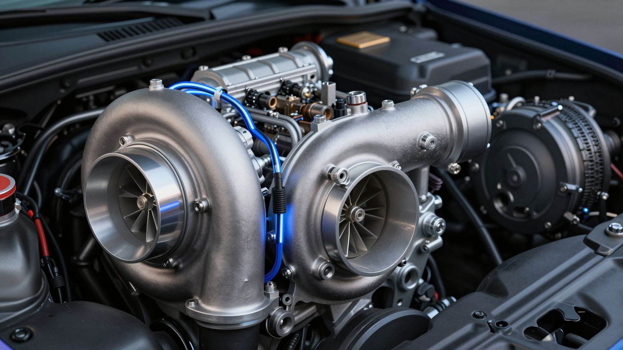 Az elektromos rásegítés gyorsabb turbóátmenetet és üzemanyag-megtakarítást biztosít.