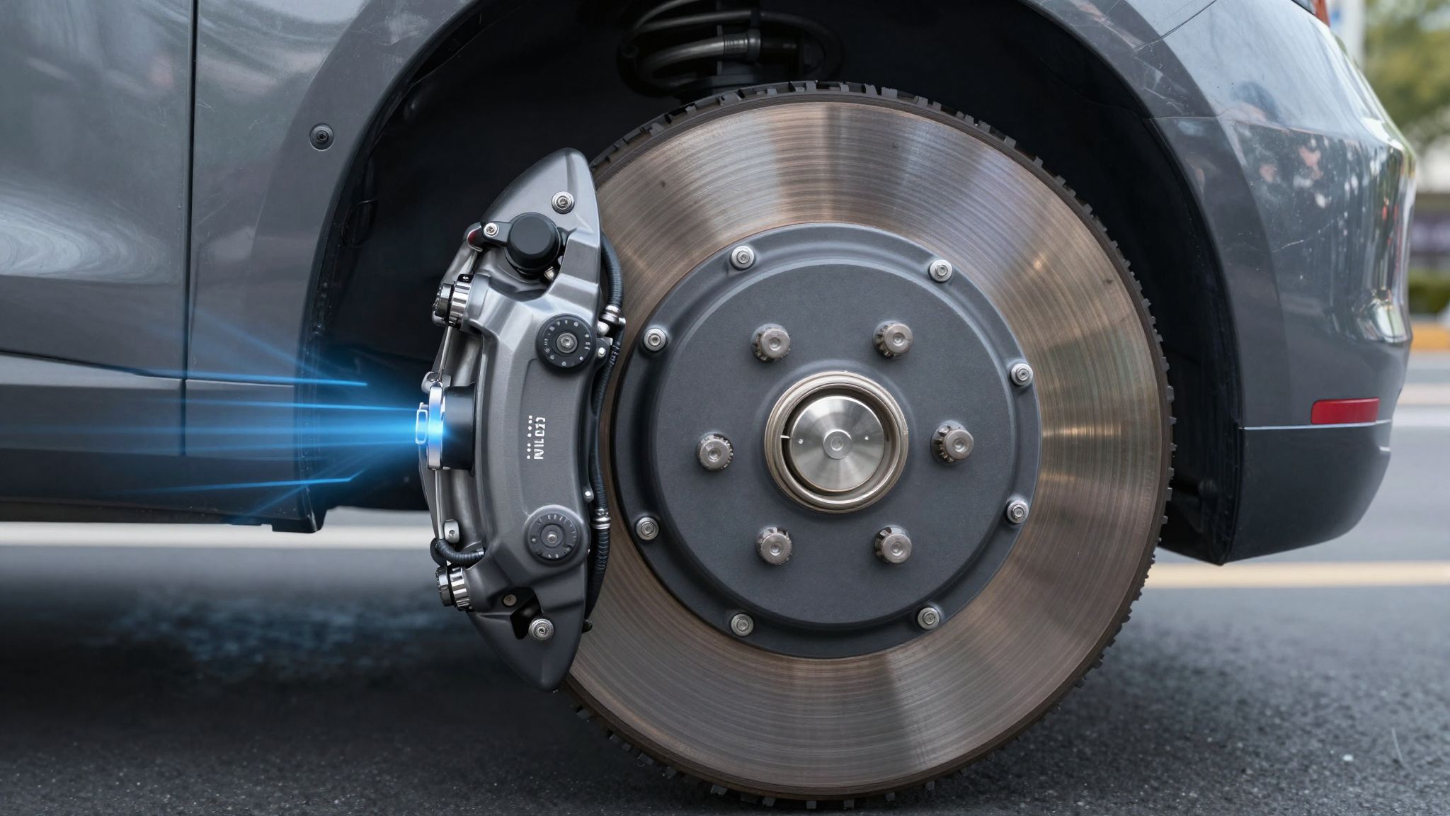 Az EBD optimalizálja a fékerőt a biztonságosabb fékezésért.