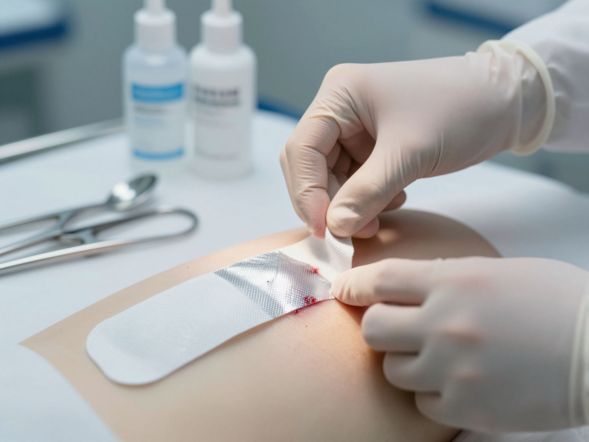 Az ezüst hatékony sebgyógyító és fertőzésmegelőző anyag az orvostudományban.