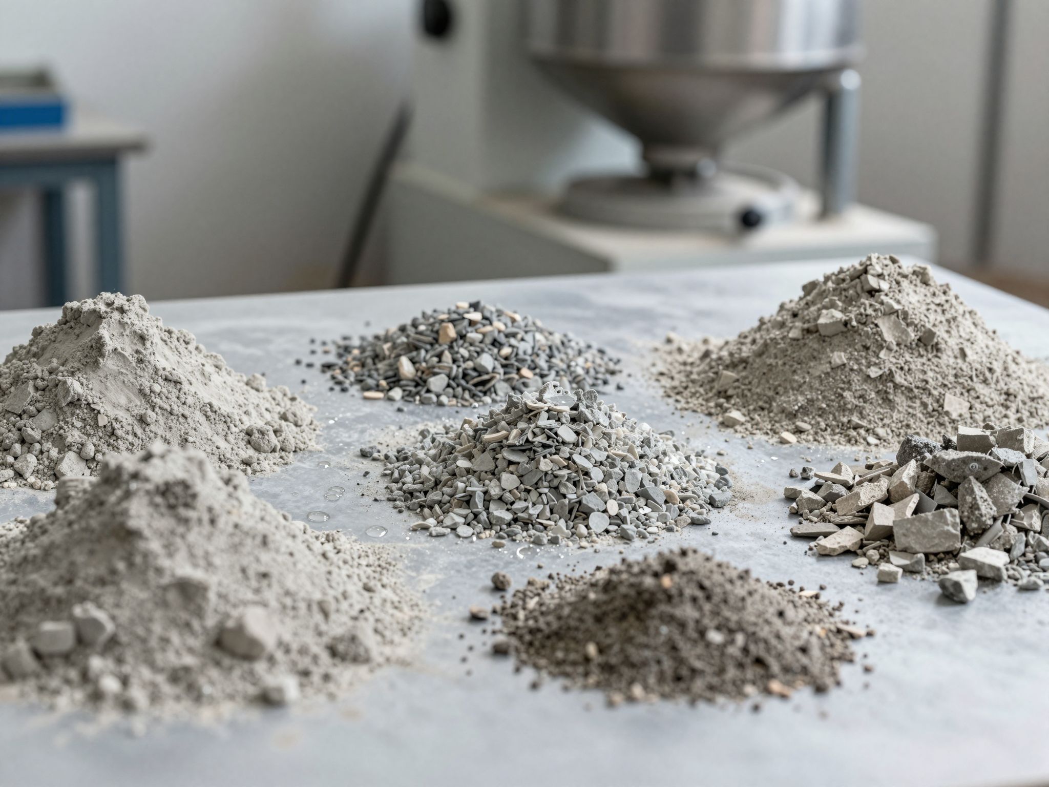 Az optimális betonkeverék a megfelelő alapanyagok precíz arányán múlik.