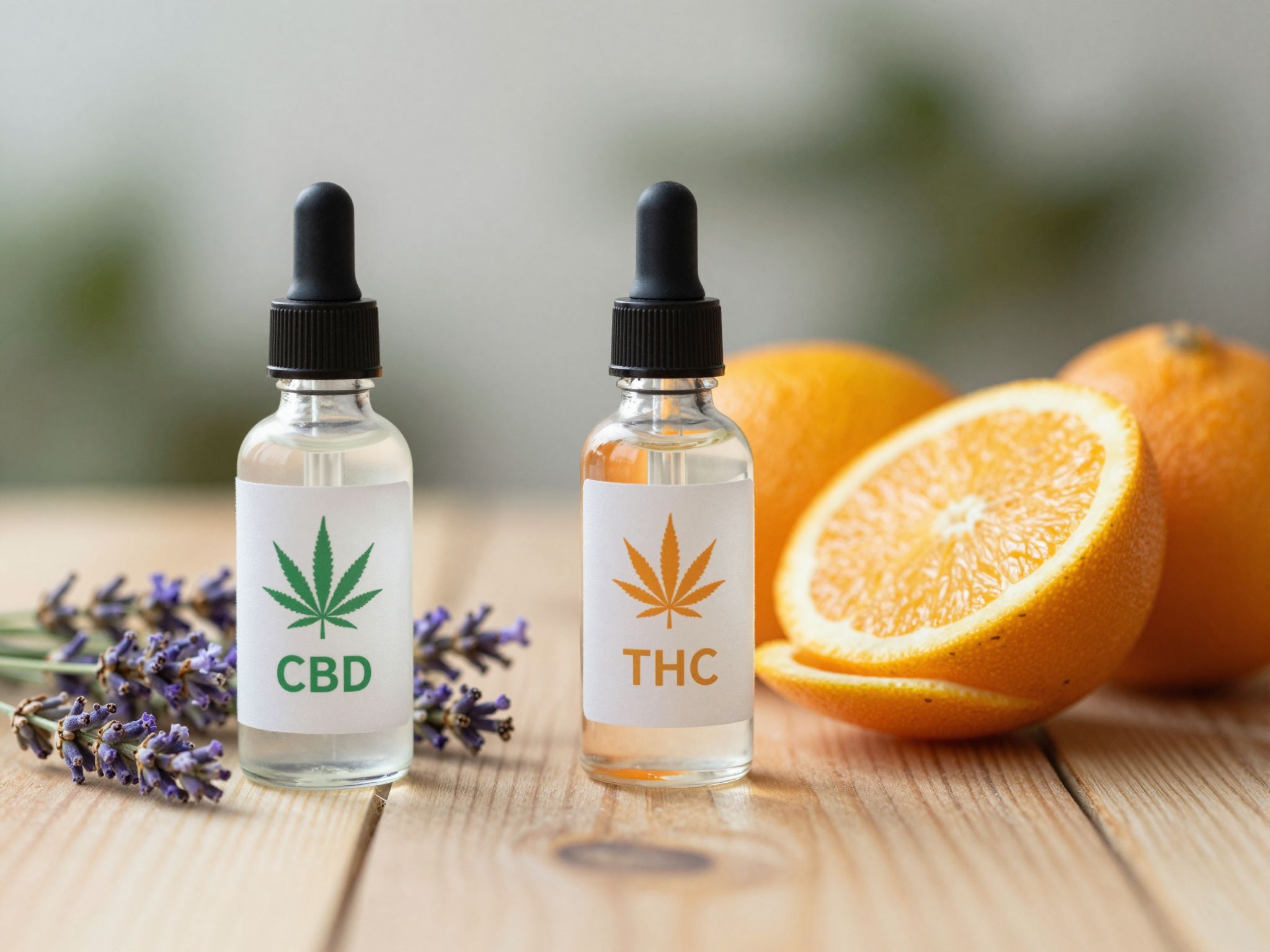 A CBD nem pszichoaktív, míg a THC igen, szorongásra hat.