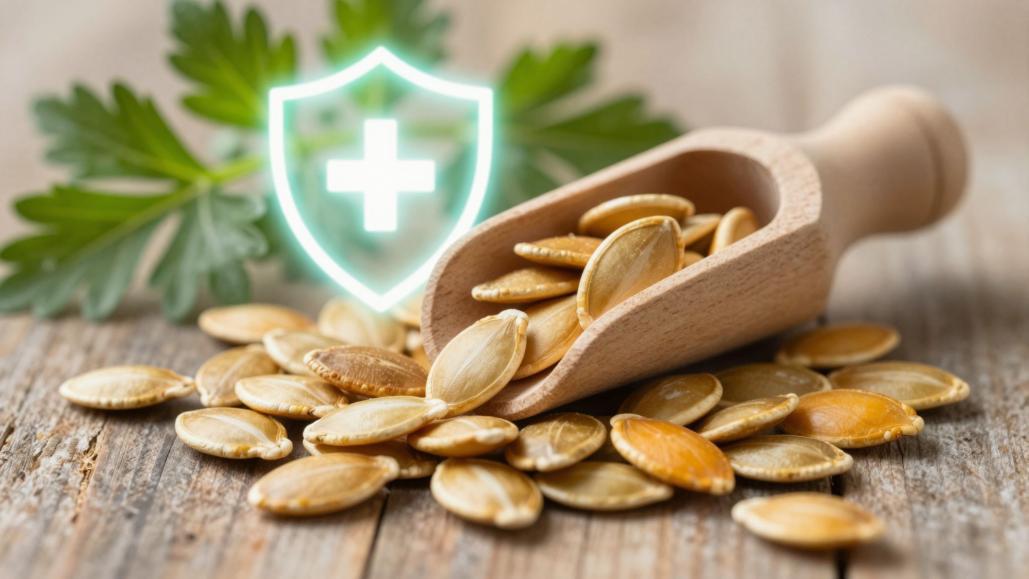 A sütőtökmag C-vitaminban gazdag, így immunerősítő hatású.