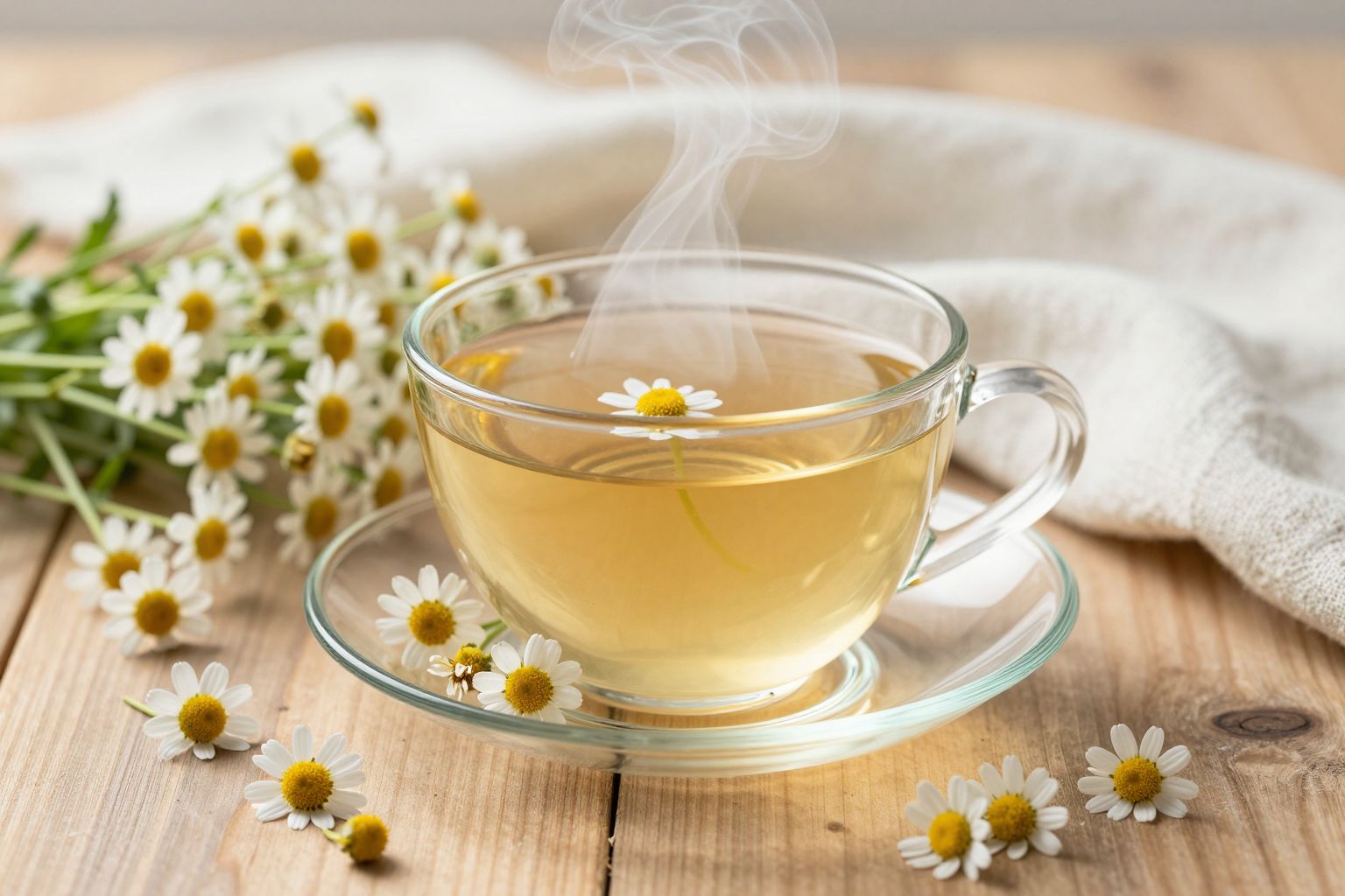 A kamilla tea segít csökkenteni a gyomorégés és puffadás tüneteit.