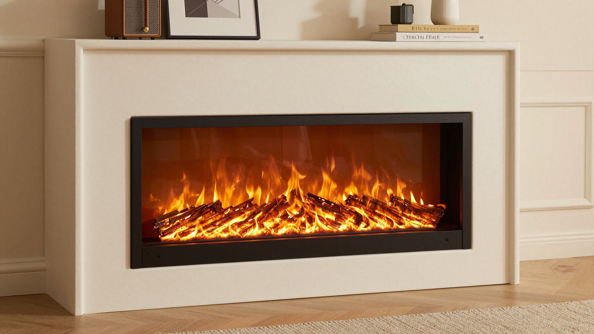 Az elektromos kandallók gyorsan és energiatakarékosan melegítik a teret.