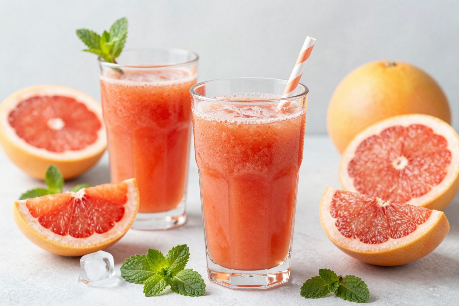 A grapefruit turmixok segítik az emésztést és zsírégetést.