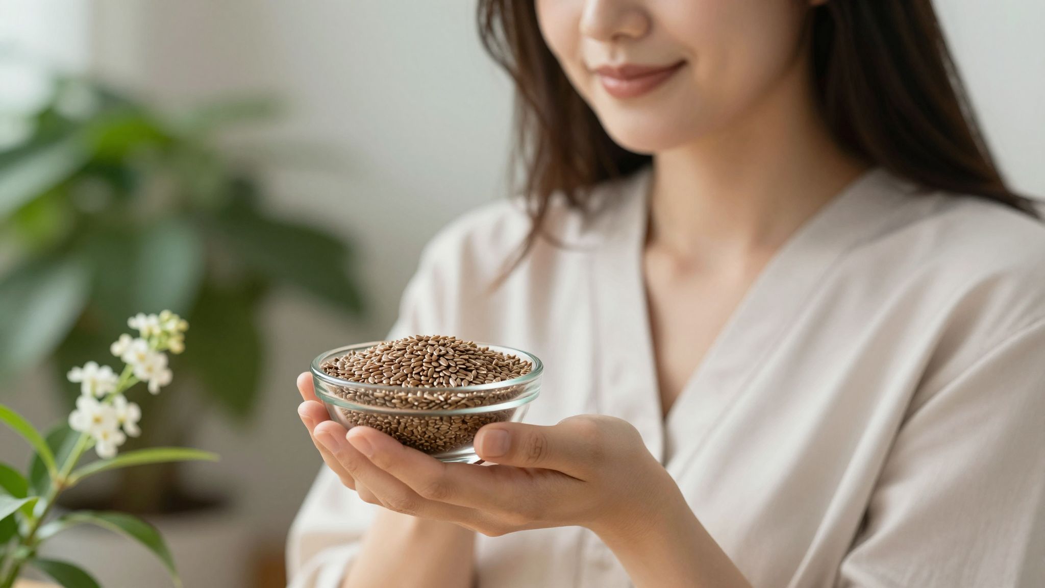 A lenmagzselé segíthet a hormonális egyensúly természetes fenntartásában.