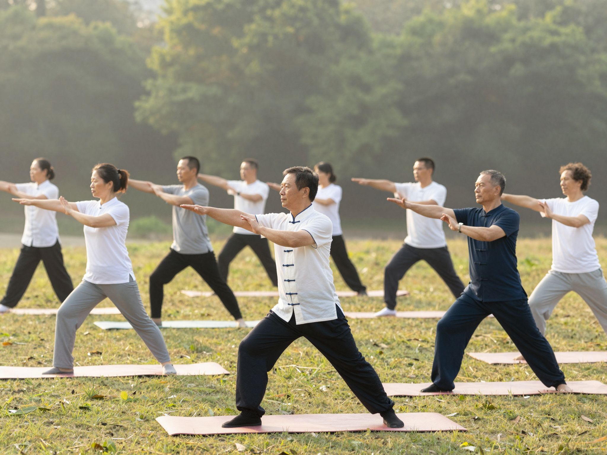 Qigong minden korosztálynak ajánlott, javítja az egészséget.
