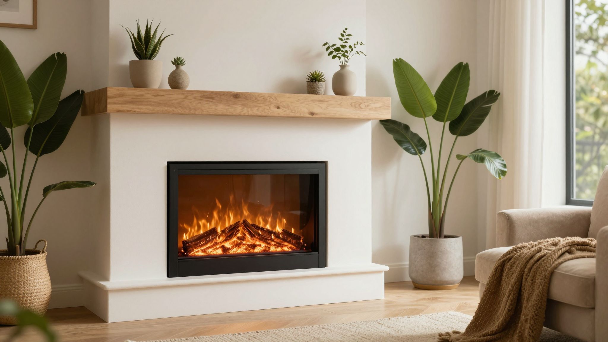 Az elektromos kandallók energiát takarítanak meg, csökkentik a károsanyag-kibocsátást.