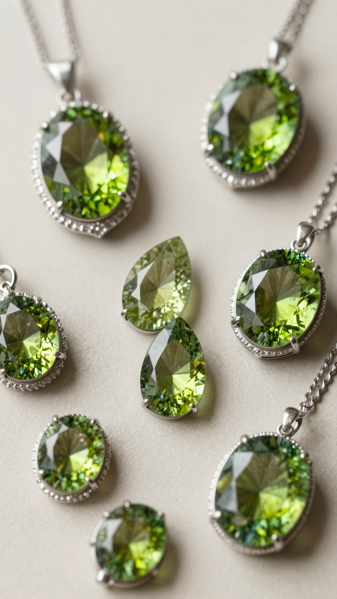 A peridot formája fokozza védelmező és gyógyító energiáit.