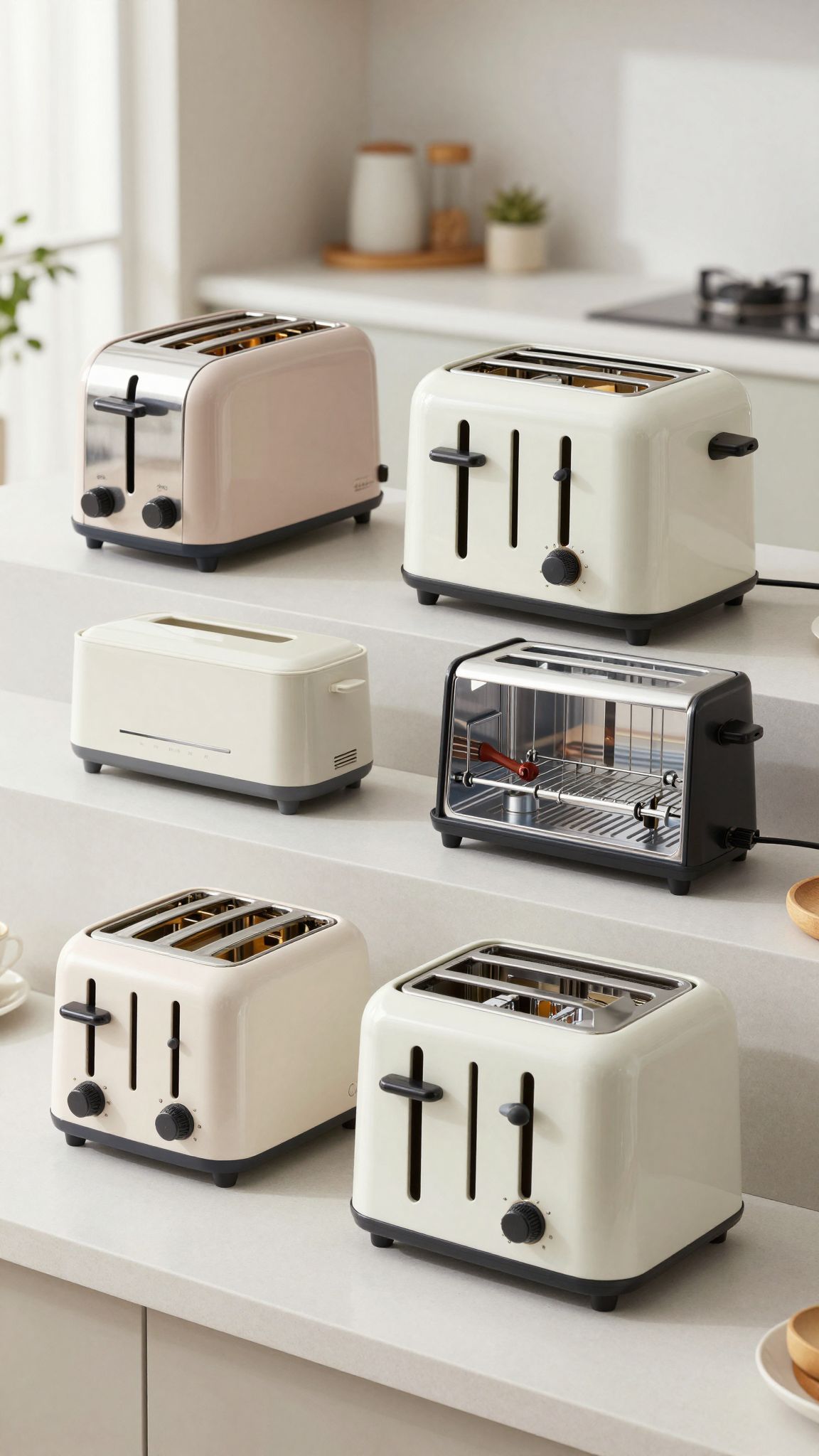 A szeletek egyenletes pirítása a fűtőszálak elrendezésétől függ.