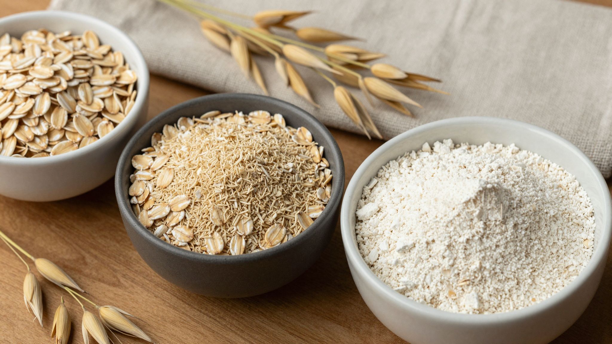 A gyors zabpehely gyorsabb főzést biztosít, de kevesebb rostot.