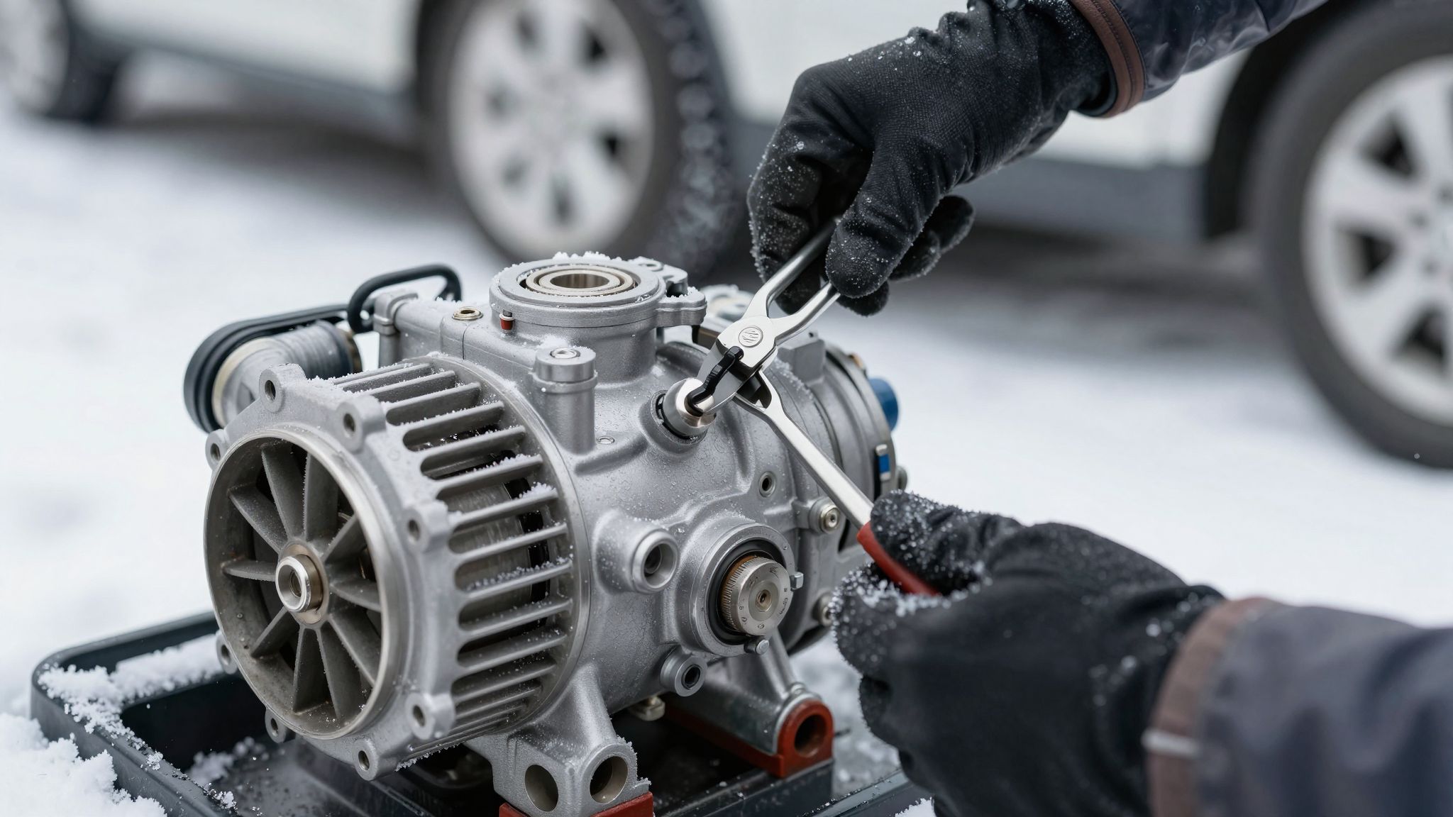 Télen fontos a karbantartás, hogy elkerüld a befagyást.