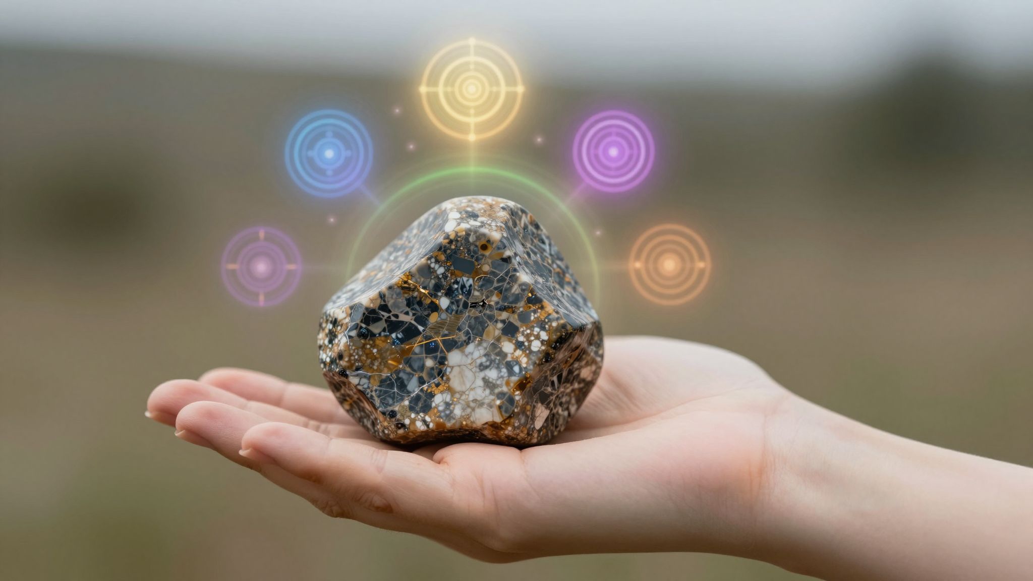 A larvikit tisztítja az aurát és erősíti a csakrákat.