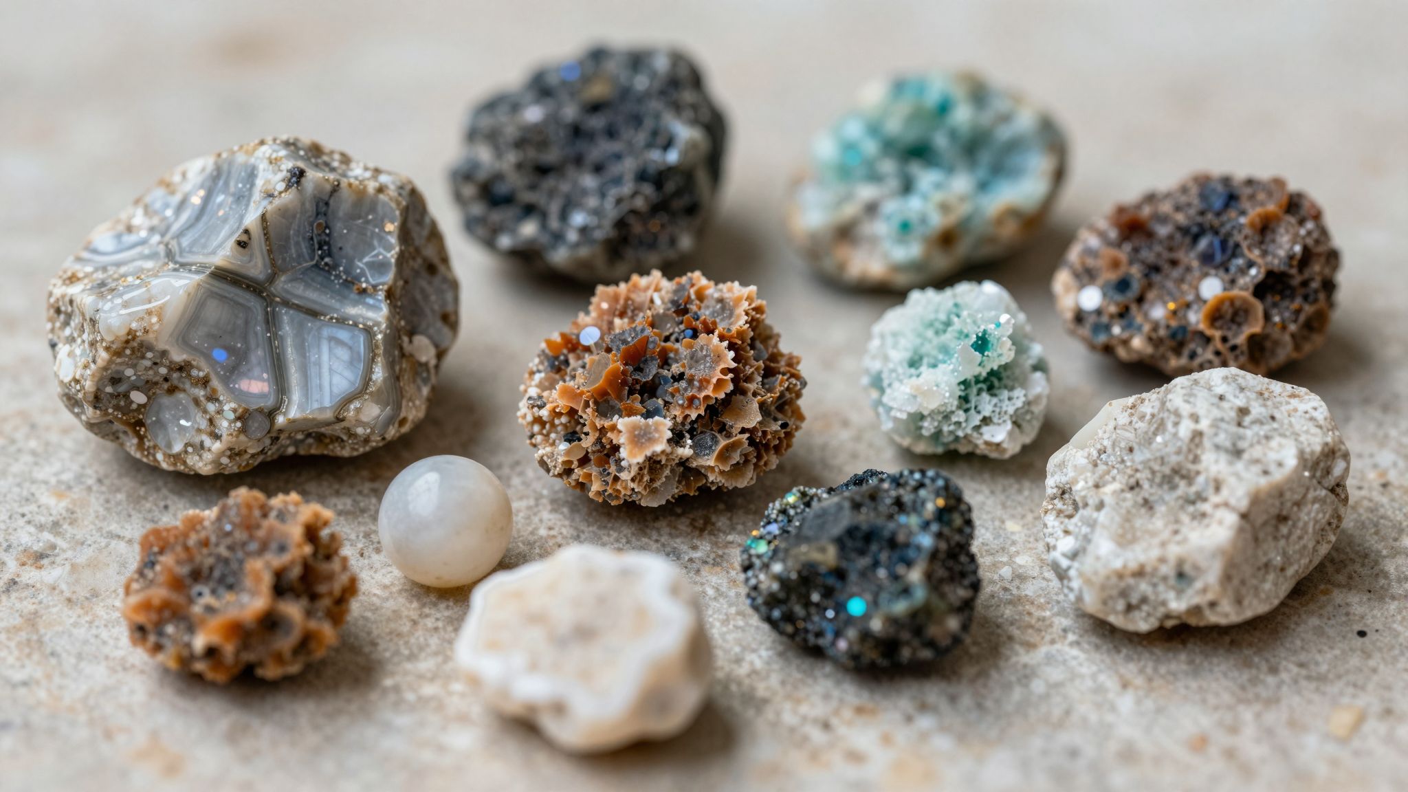 A larvikit és ametiszt együtt erősíti a spirituális energiákat.