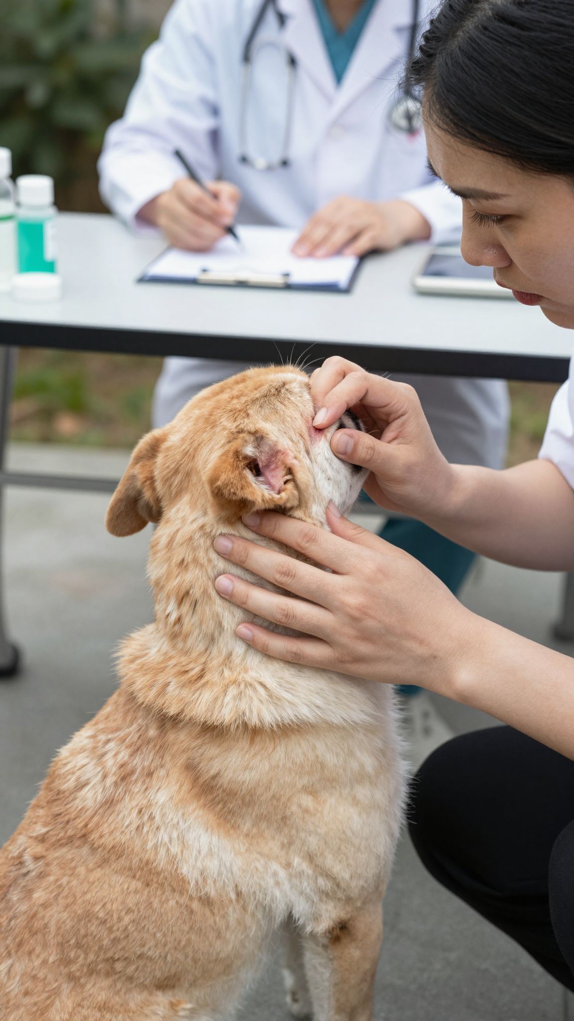 Lehetséges mellékhatás: átmeneti hányás, azonnali állatorvosi konzultáció javasolt.