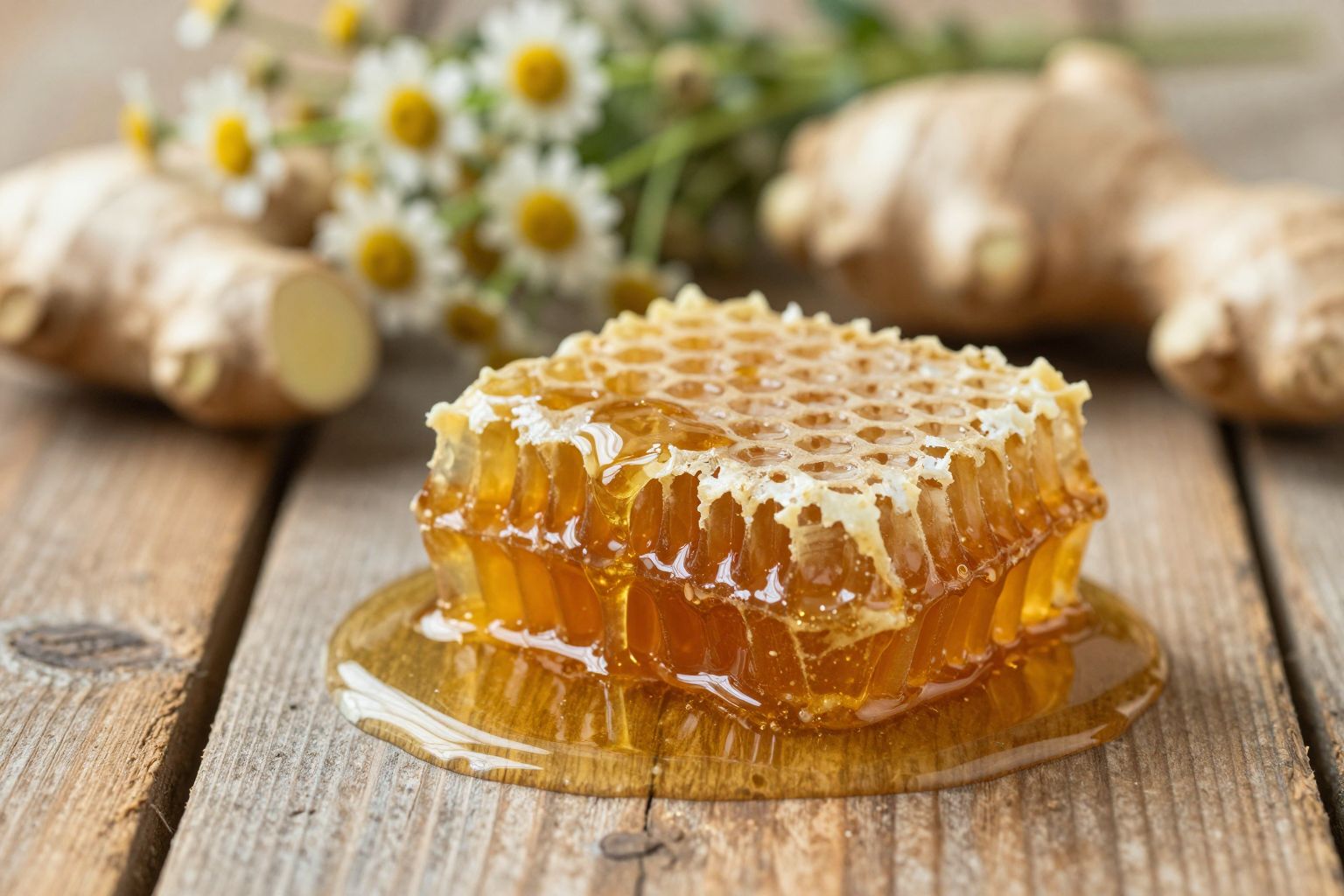 A lépesméz természetes enzimei segítik az emésztést.