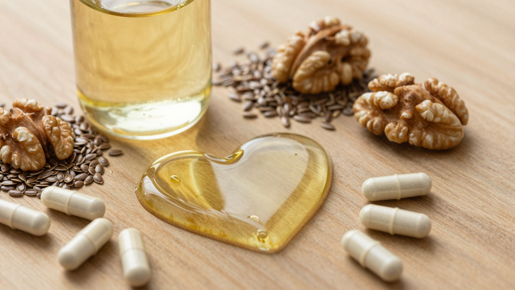 A megfelelő omega-3/6 arány csökkenti a gyulladásokat és védi a szívet.