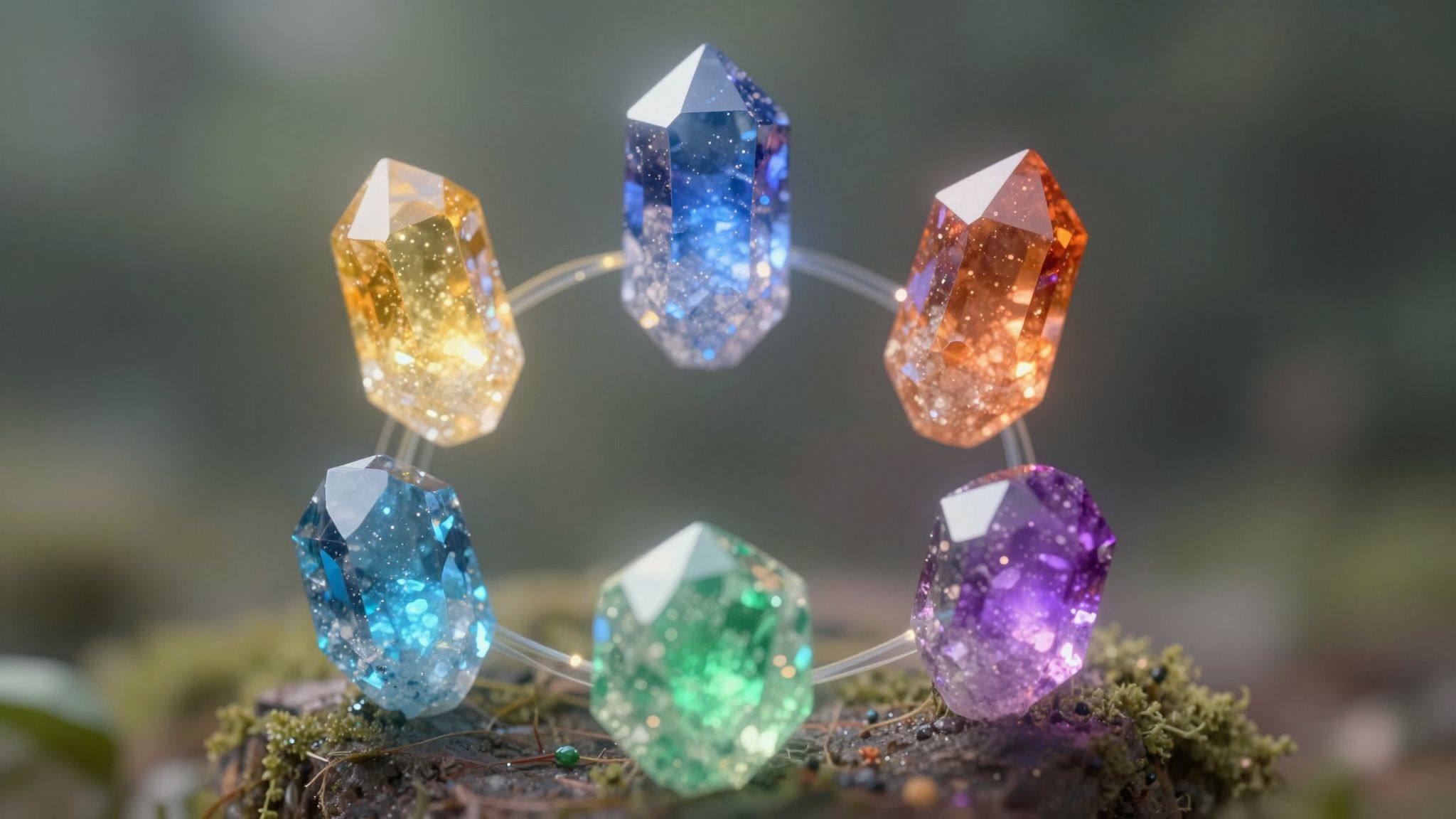 A Penta kristályok erősítik és harmonizálják a csakrákat.