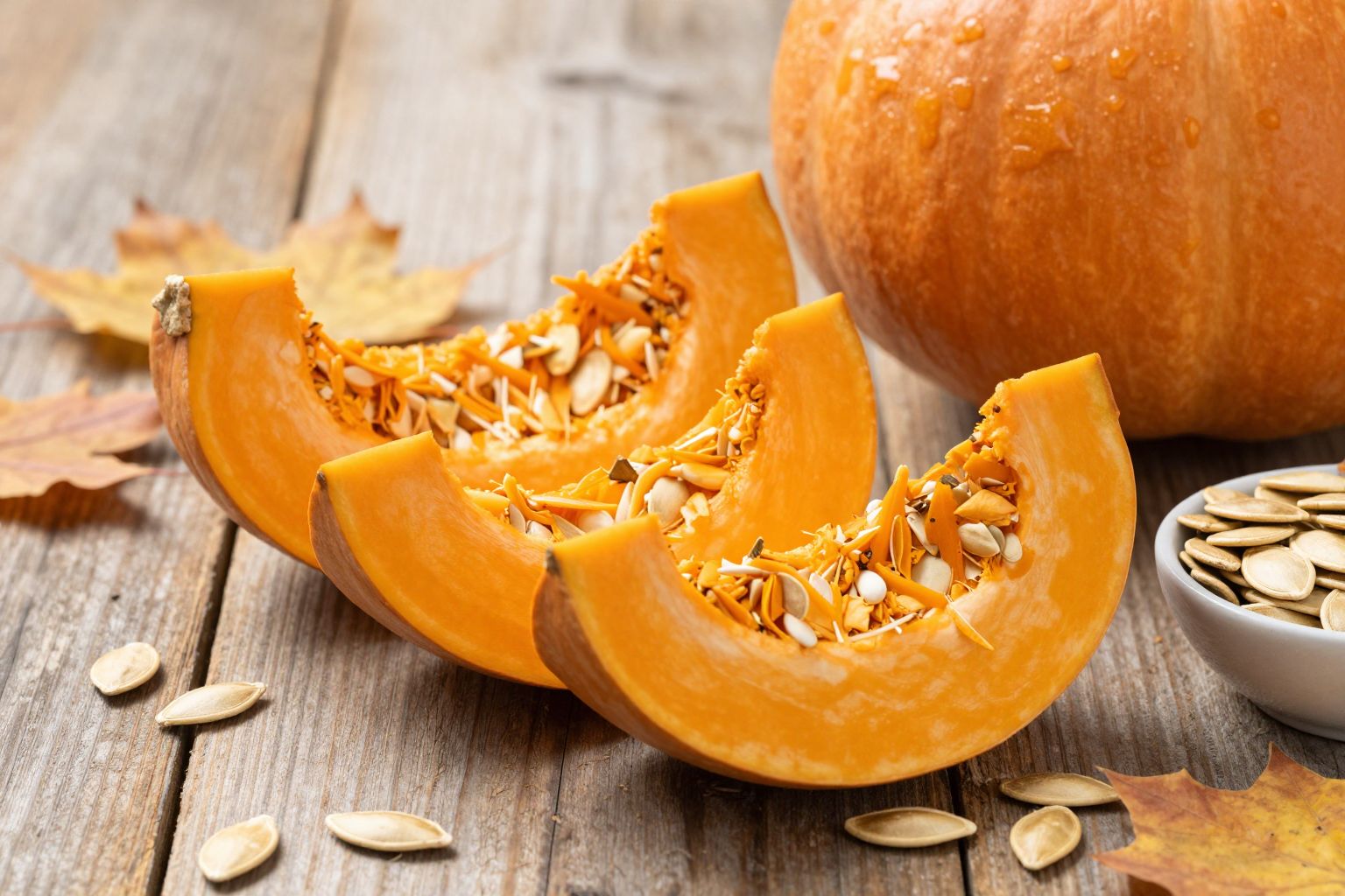 A sütőtök rostjai segítik a bélmozgás szabályozását és emésztést.