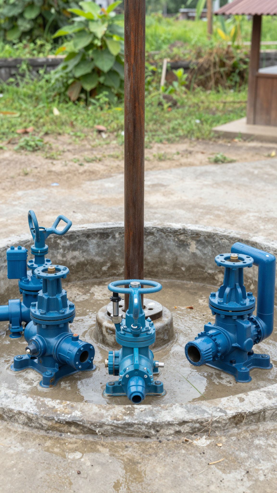 A mélyszivattyúk ideálisak hatékony vízemeléshez fúrt kutaknál.