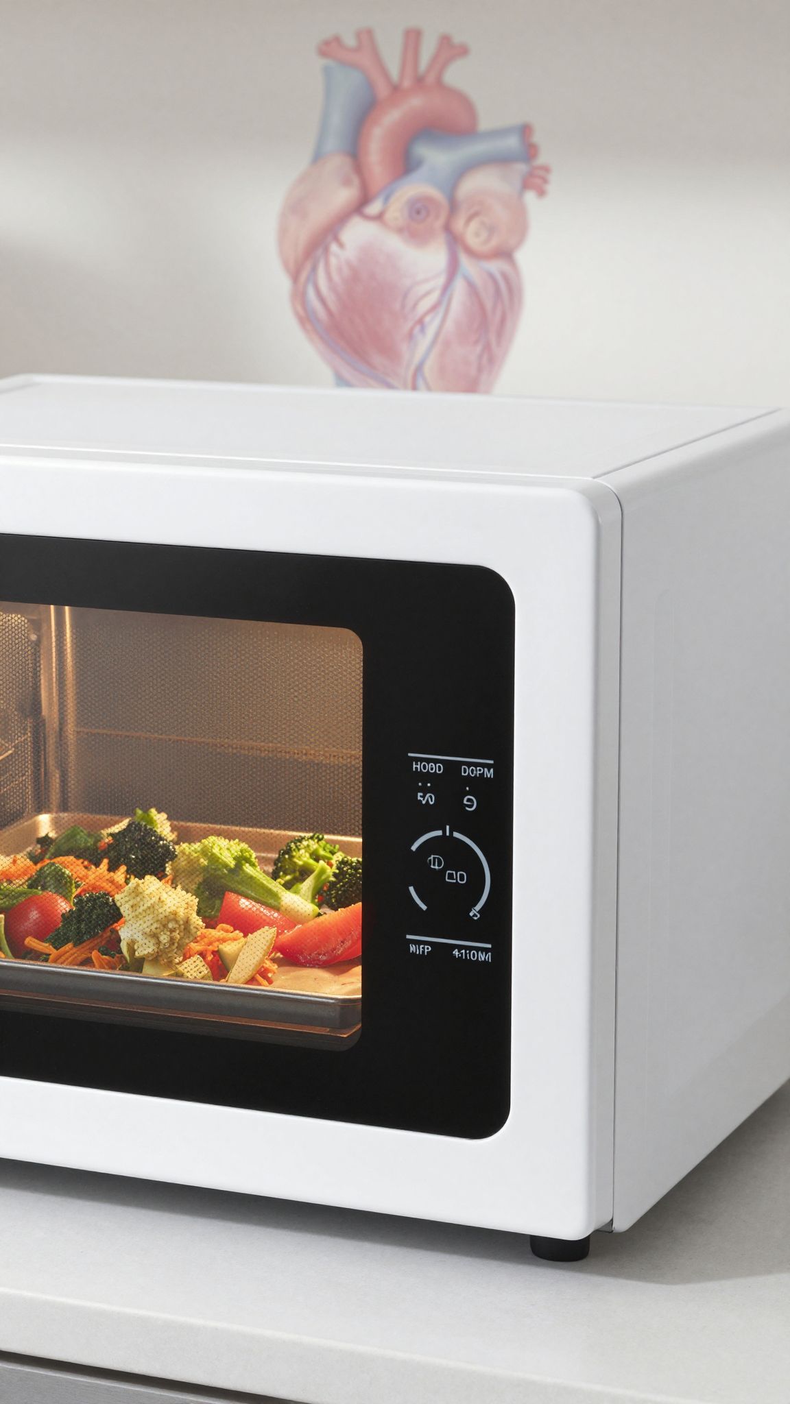 A mikrohullámú ételek nem károsítják a szívet.