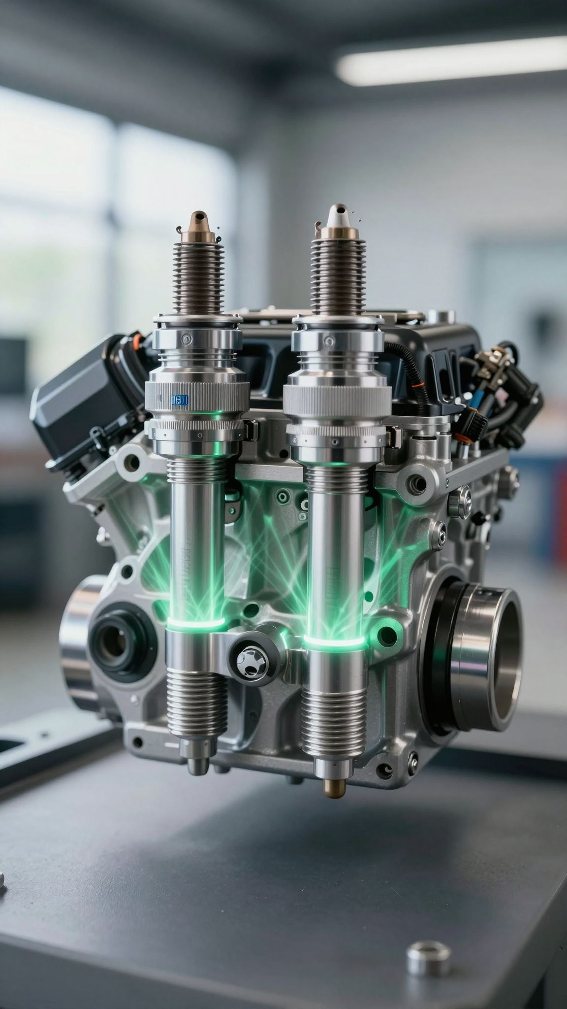 A Twin Spark rendszer csökkenti az üzemanyag-fogyasztást és károsanyag-kibocsátást.