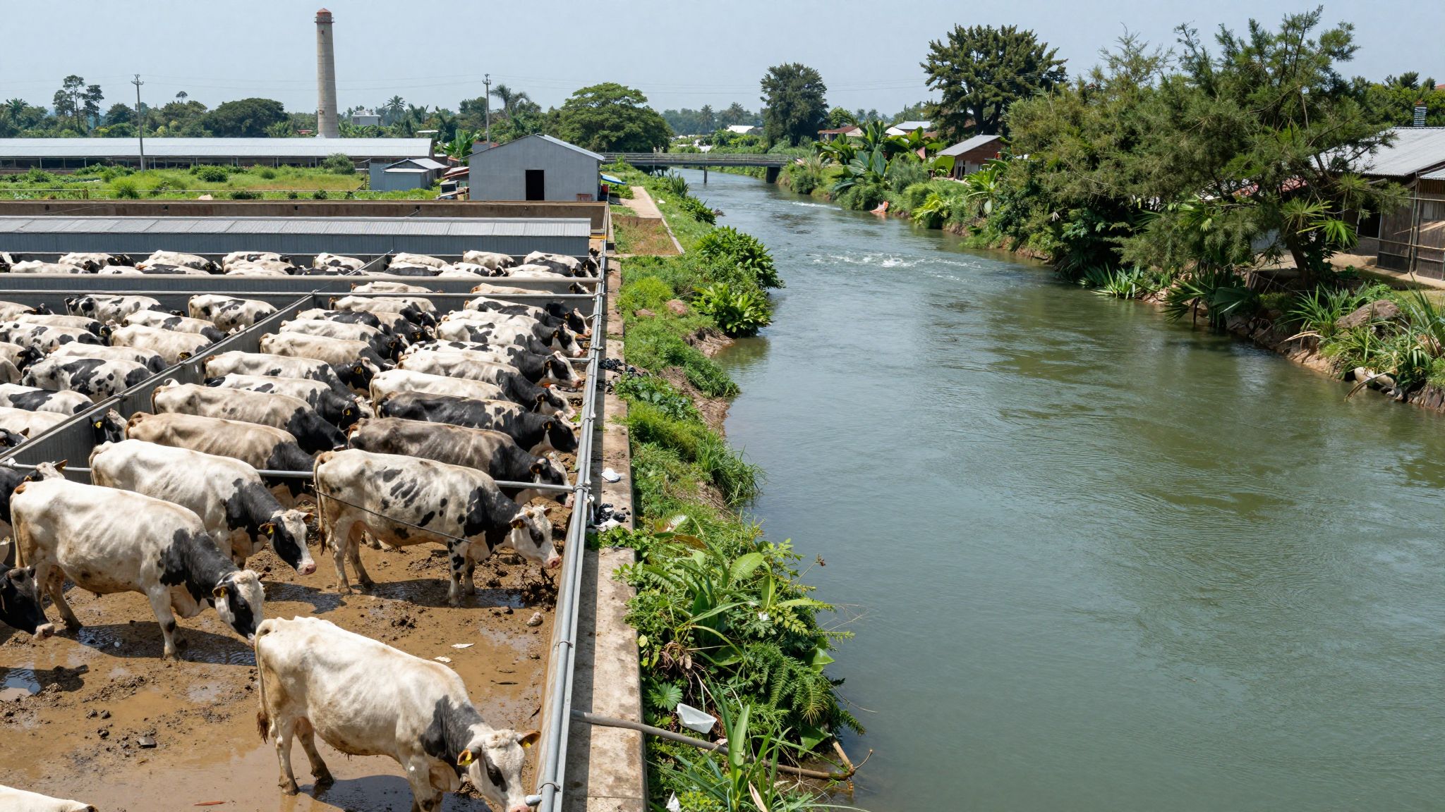 Az állattartás vízfogyasztása globális vízválságot súlyosbítja.
