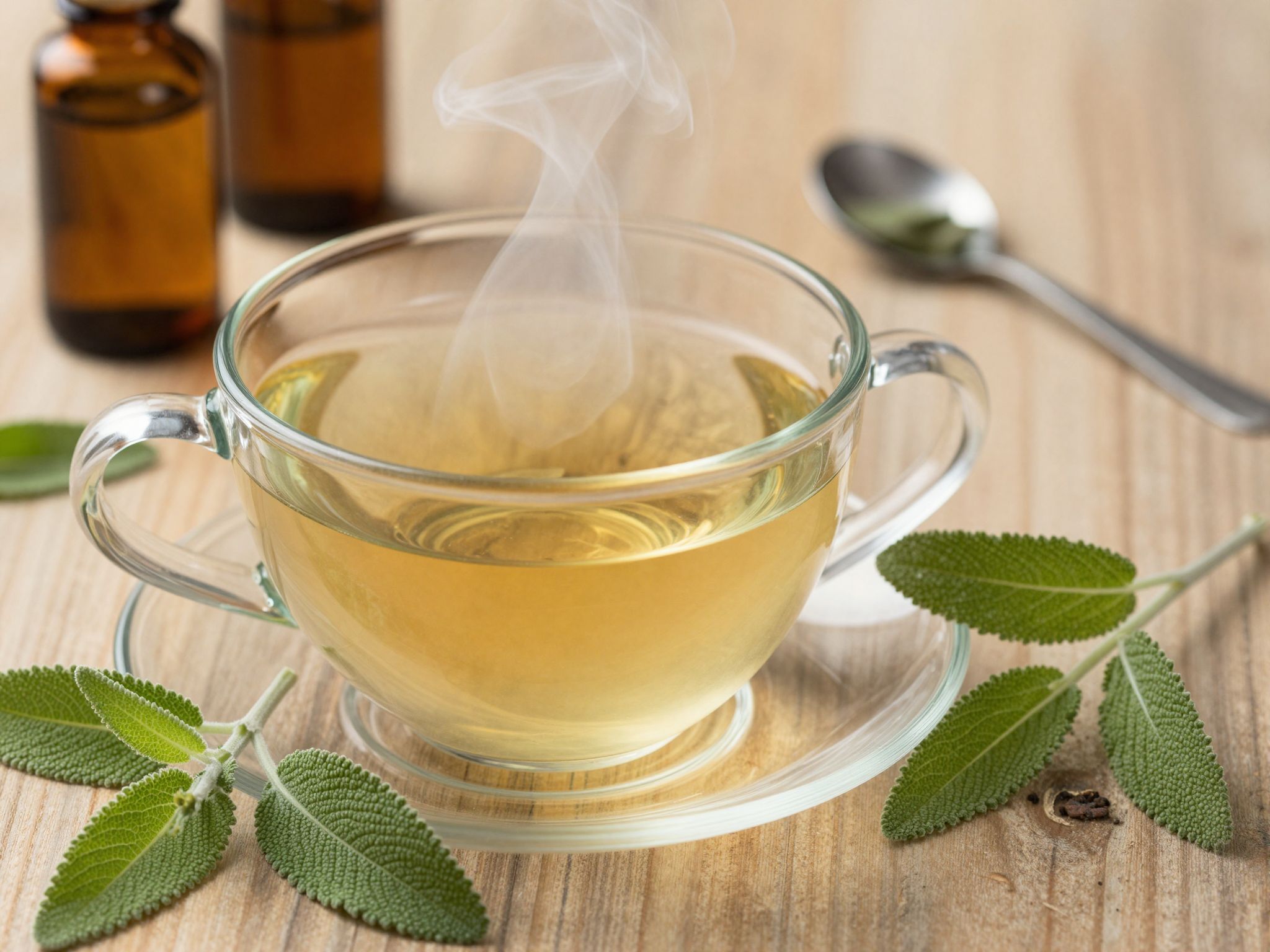 A túlzott zsálya tea fogyasztás idegrendszeri problémákat okozhat.