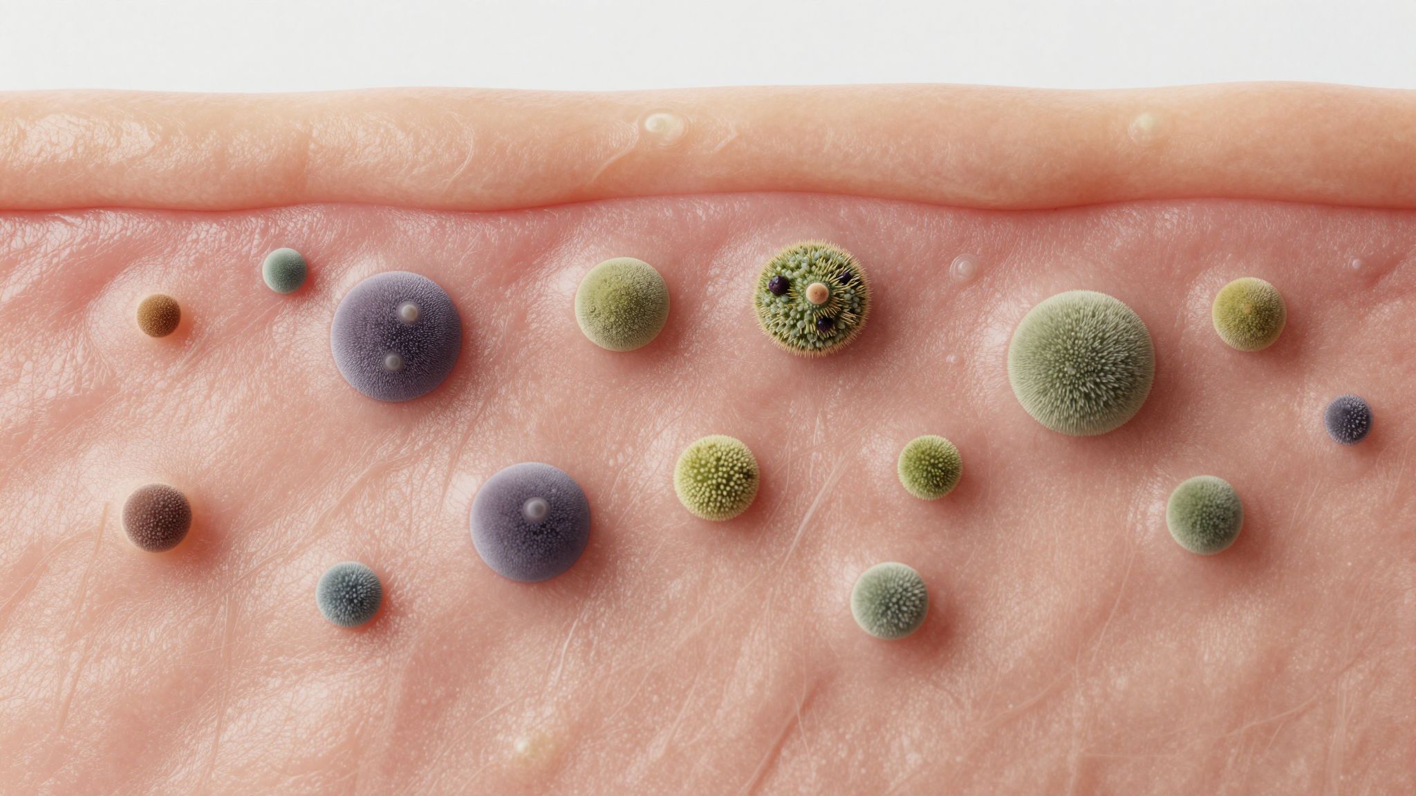 A bőr mikrobiomja kulcsfontosságú a barrier funkció védelmében.