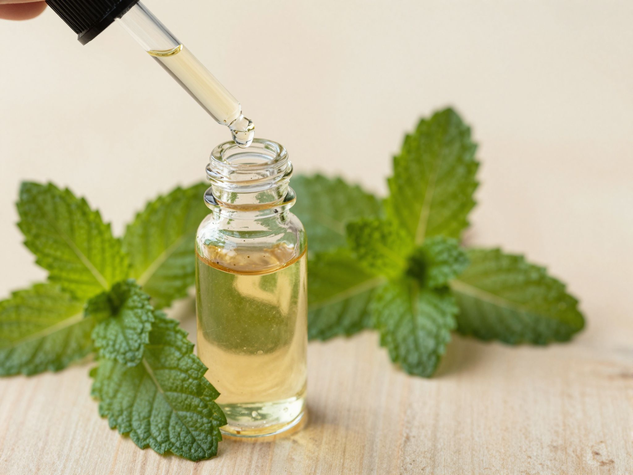 A borsmenta illóolaj töményen irritálhatja a bőrt.