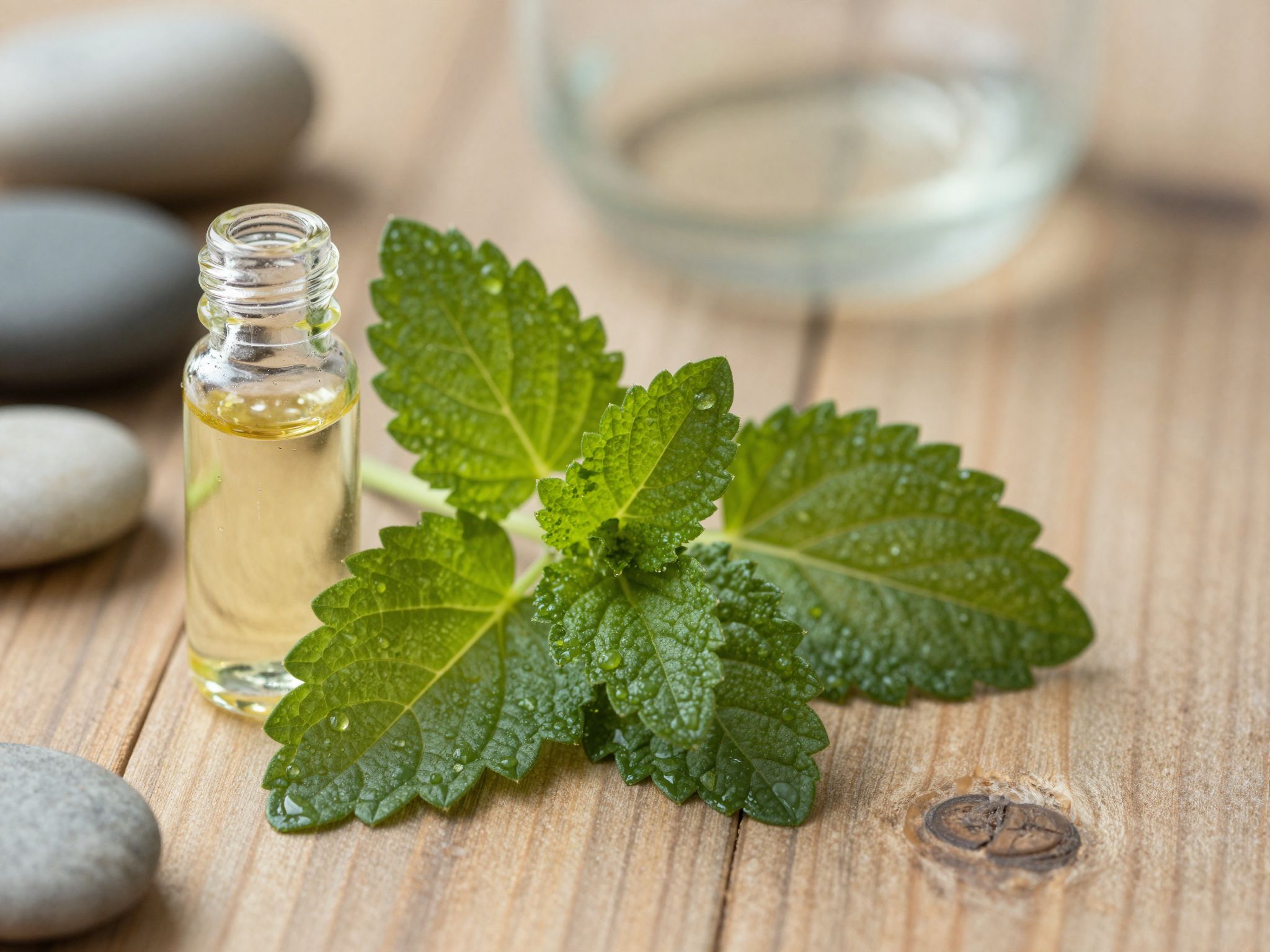 A citromfű illóolaja GABA-receptorokra hatva csökkenti a stresszt.