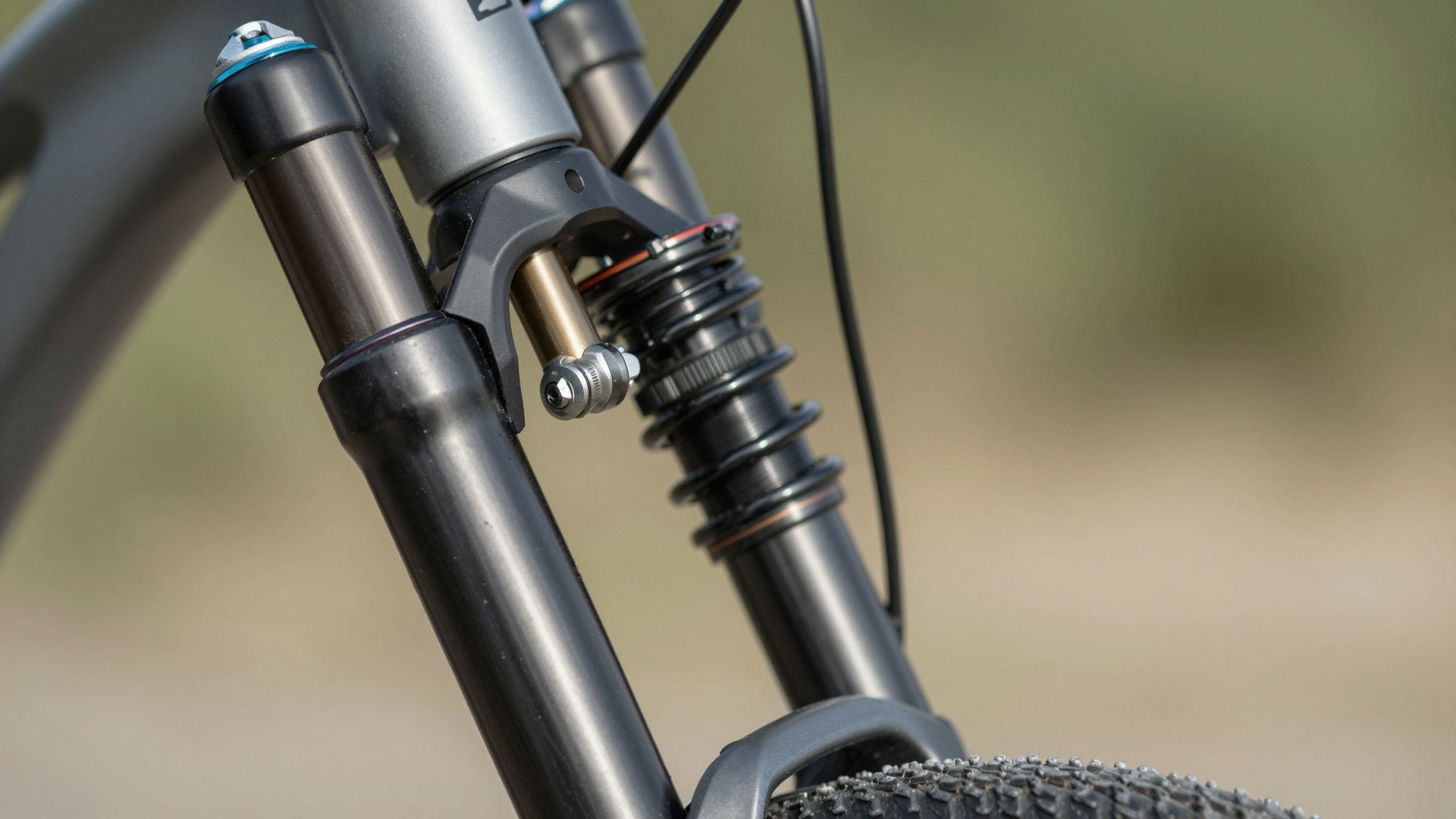 Az olajcsillapítás simább rugózást és jobb irányíthatóságot biztosít.