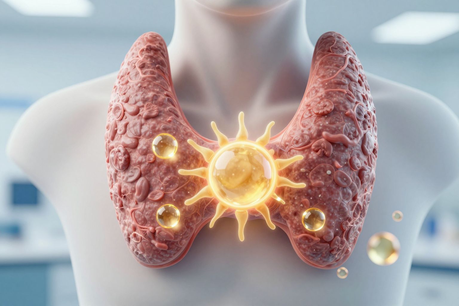 A D-vitamin hiánya befolyásolhatja a pajzsmirigyhormonok termelését.