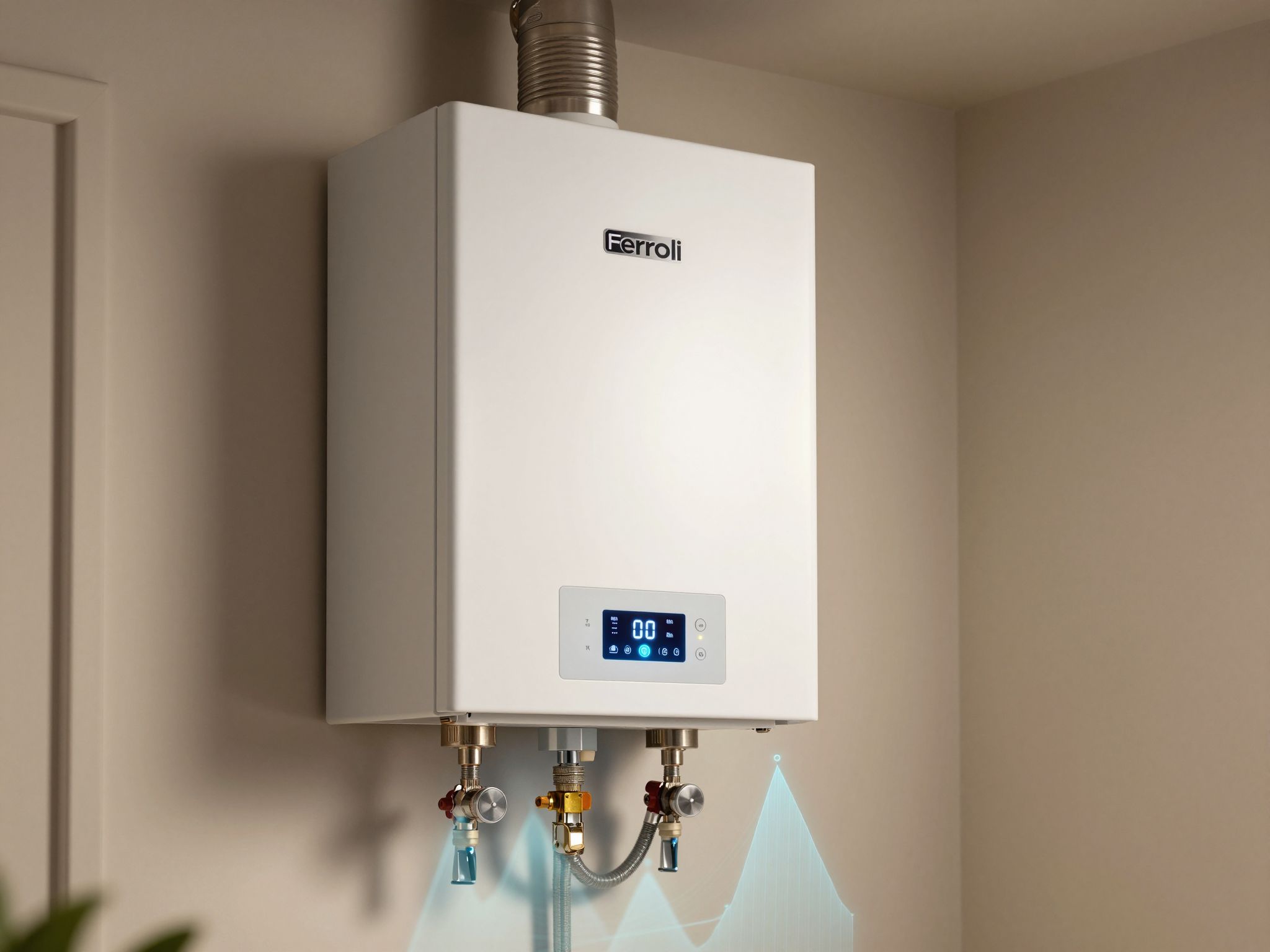 A Ferroli gázkazánok átlagos élettartama 15-20 év.