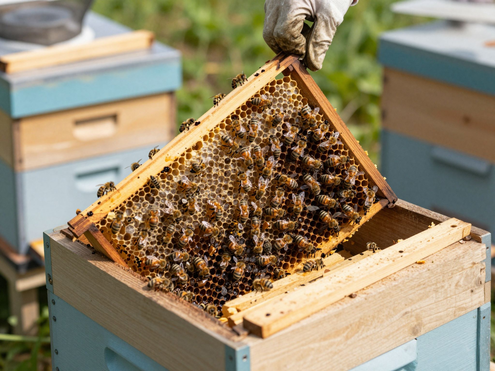 A Hunor kaptár innovatív kialakítása elősegíti a méhek egészségét.