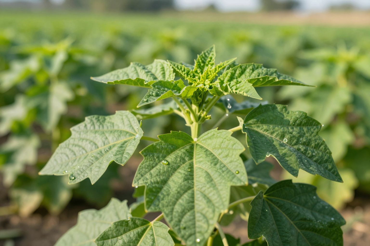 A kálium szabályozza a növény sejtnedvnyomását és vízháztartását.