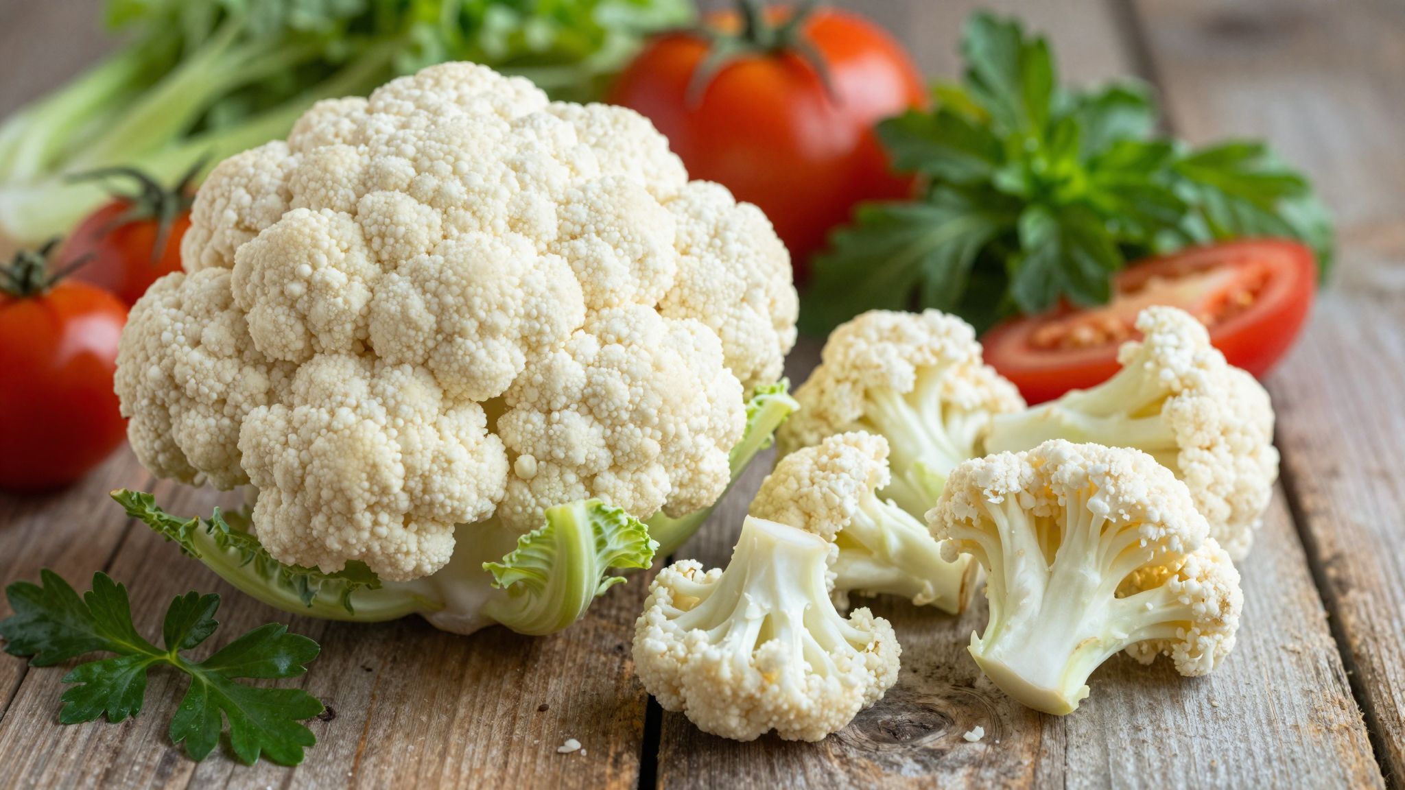 A karfiol gazdag antioxidánsokban, erősíti az immunrendszert.