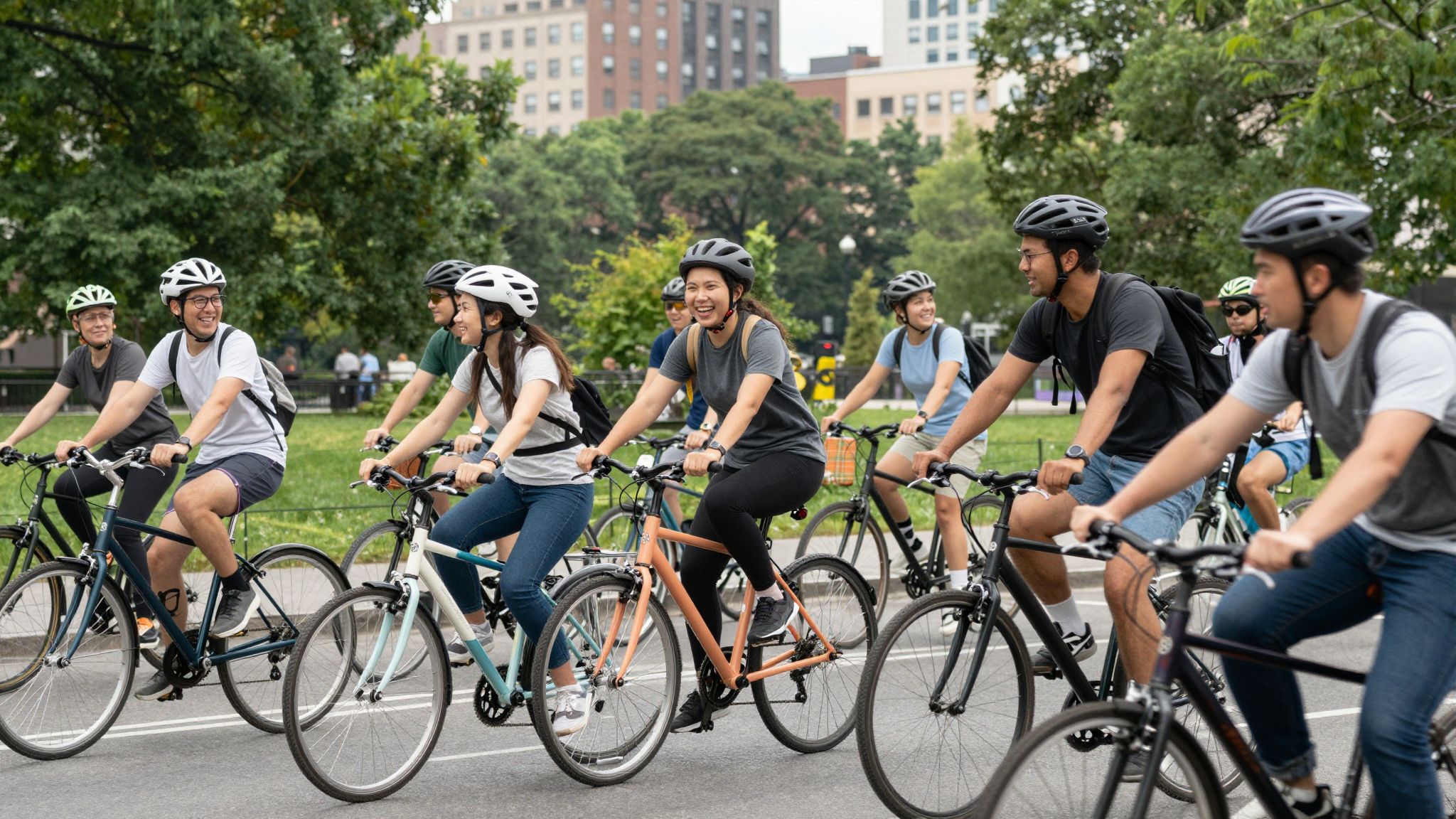 A kerékpározás erősíti a közösségi kapcsolatokat és egészséget.