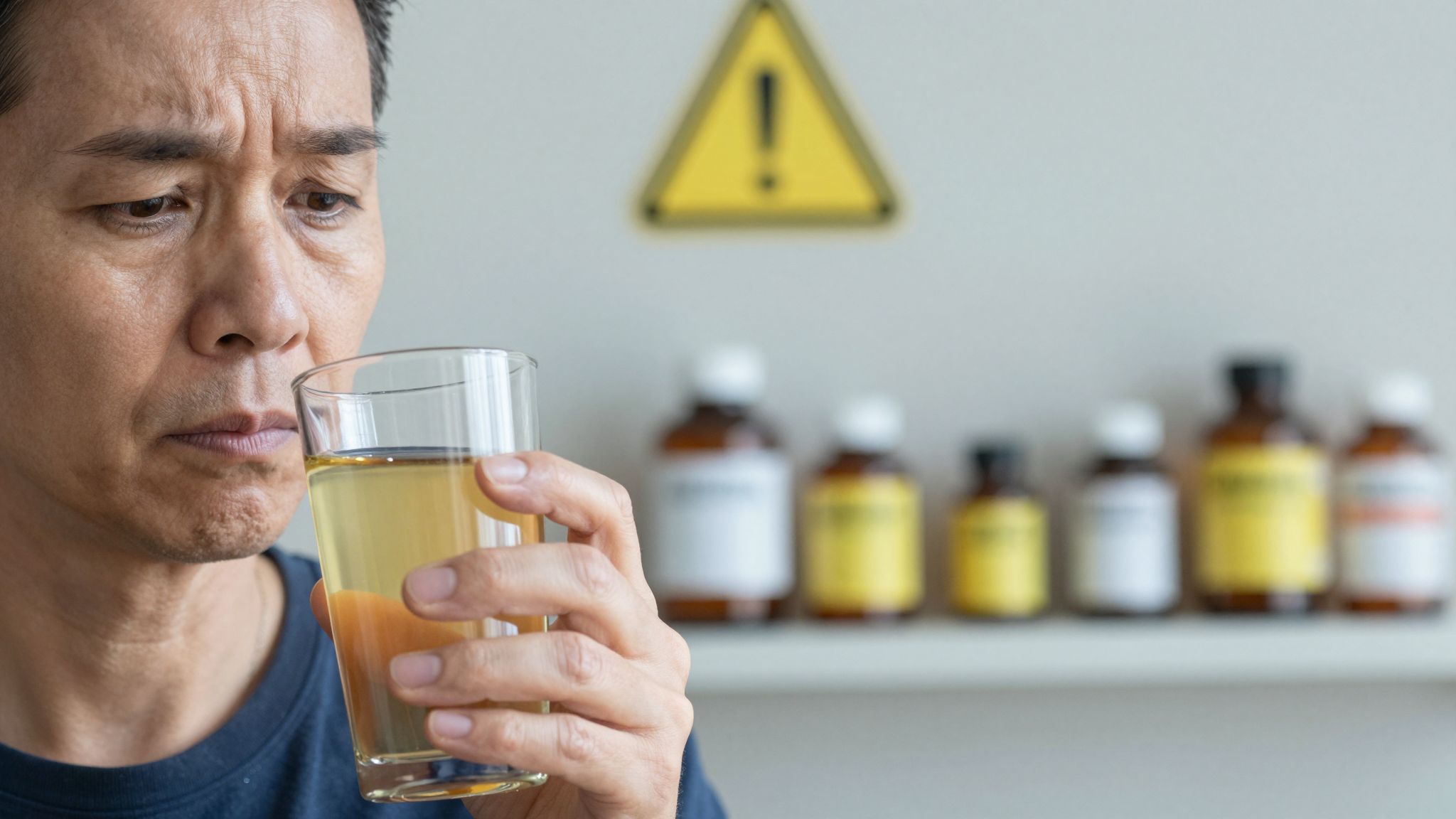 Kombucha túlzott fogyasztása emésztési zavarokat és allergiás reakciókat okozhat.