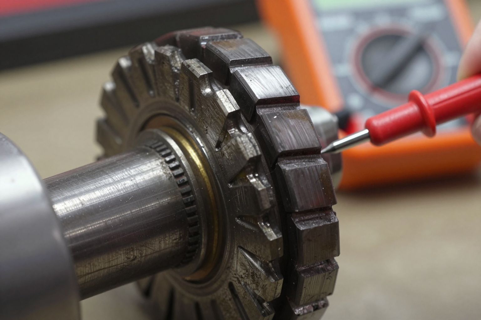 A kommutátor hibái gyakori szikrázást és motorhiba jeleit okozzák.