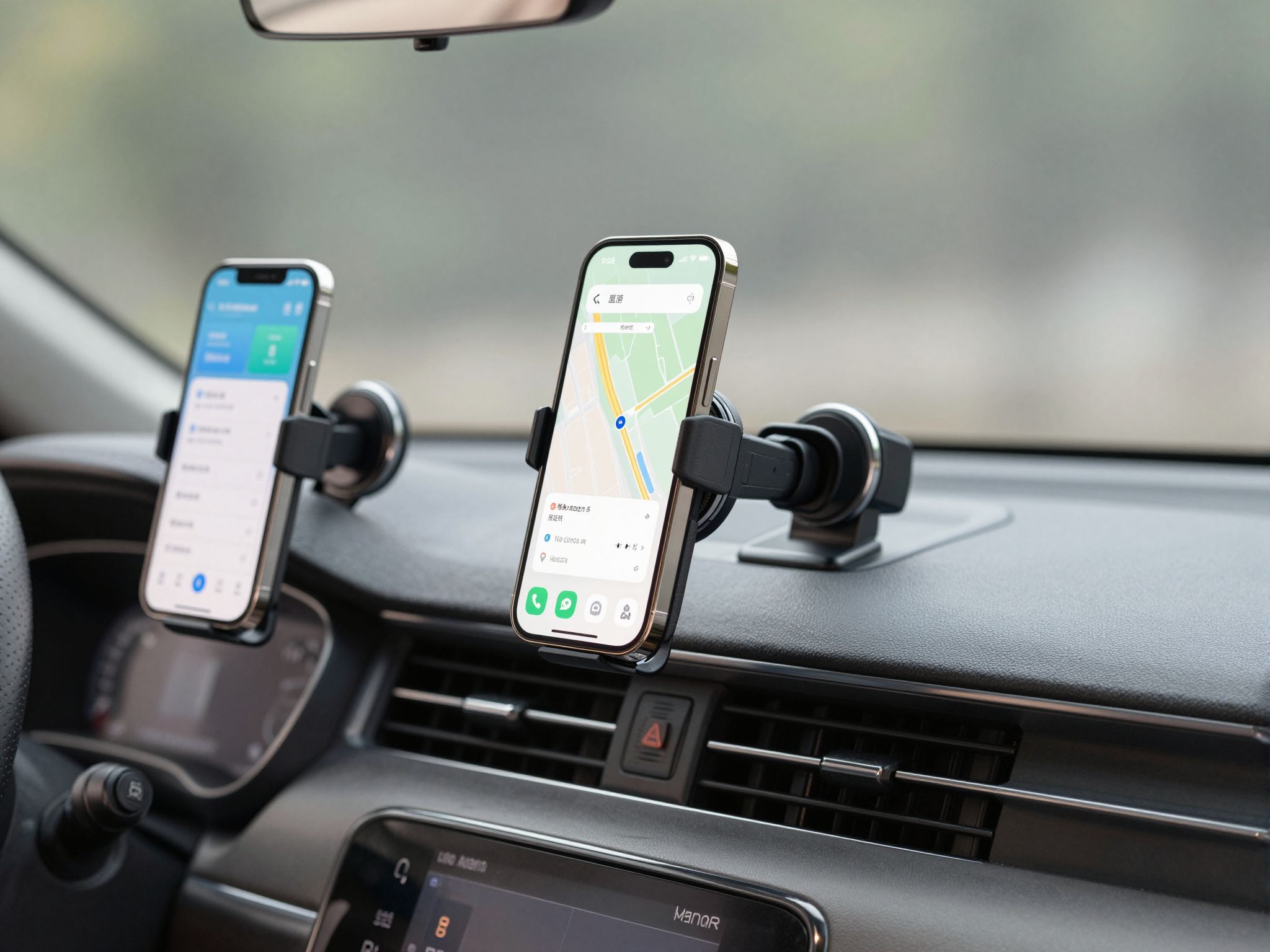 A mágneses tartók gyorsabb és stabilabb rögzítést biztosítanak.