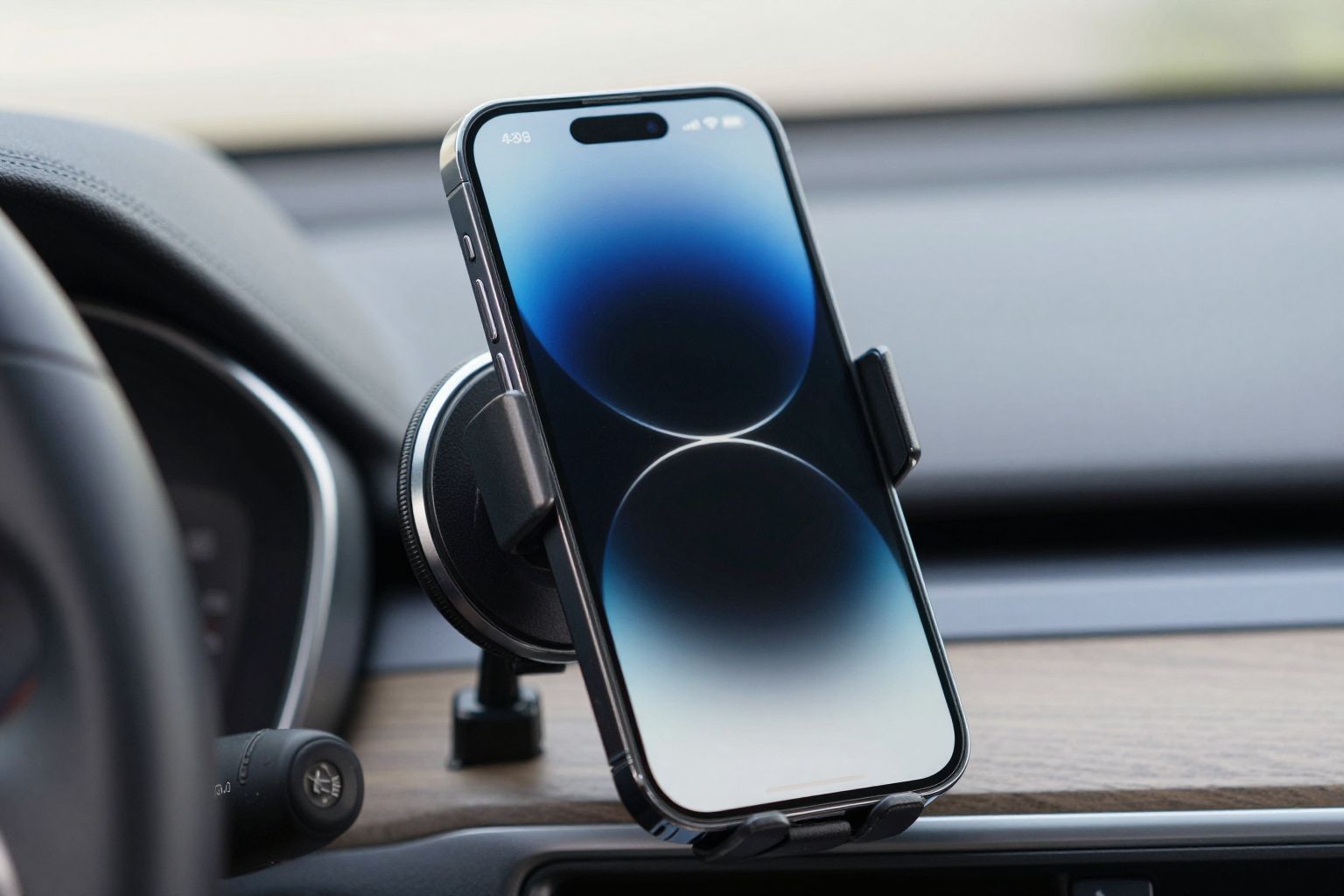 A modern mágneses telefontartók nem zavarják a készülék működését.