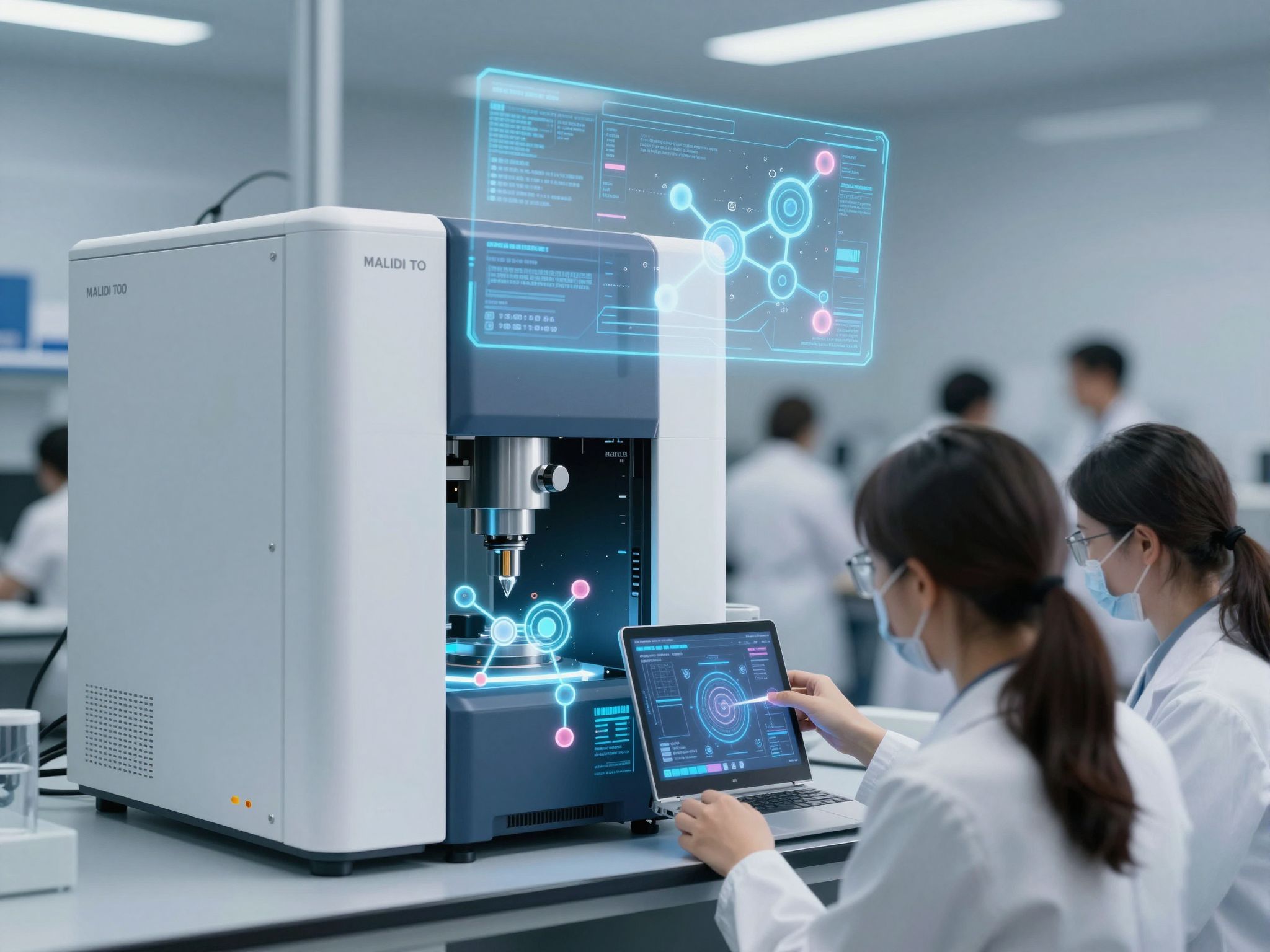 A MALDI-TOF integrálása mesterséges intelligenciával forradalmasítja az elemzést.