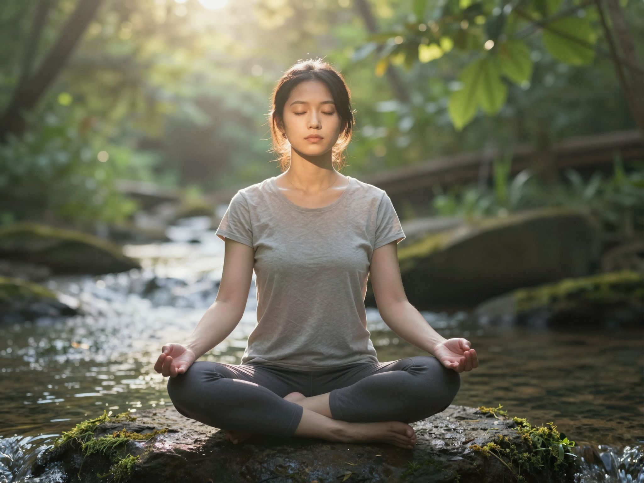 A mantraéneklés rendszeres gyakorlása mély nyugalmat teremt.