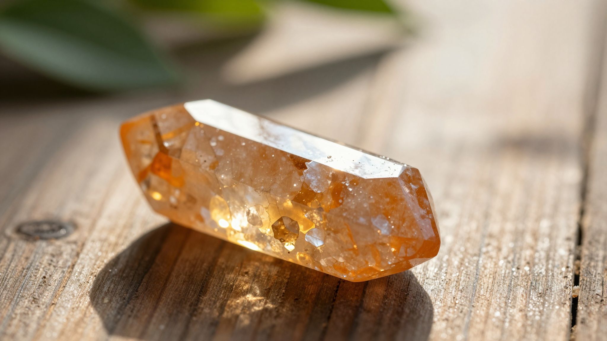 A napkő erősíti az immunrendszert és fokozza az energiát.