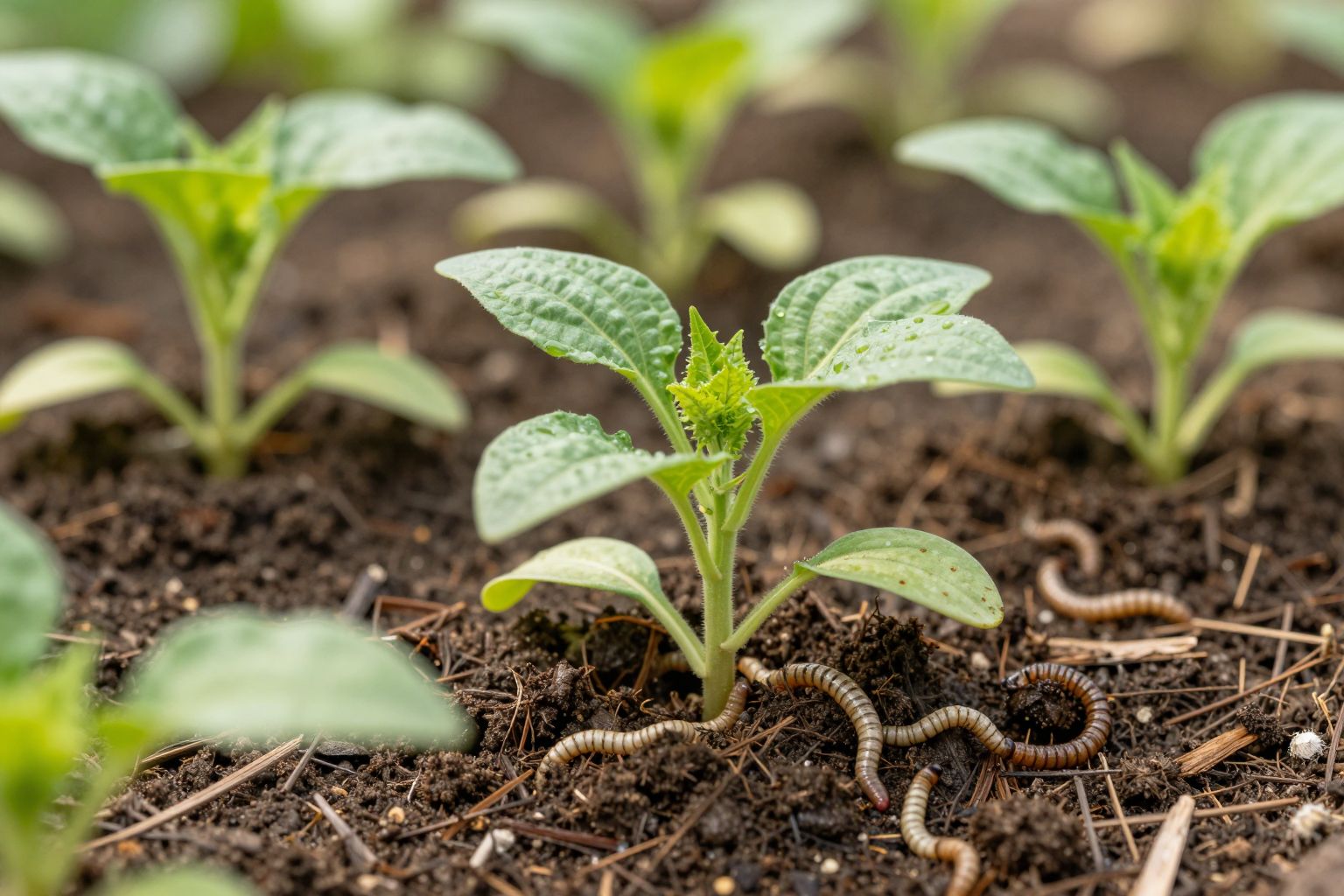 A növekedésszabályozók fokozzák a talajkondicionálók hatékonyságát.