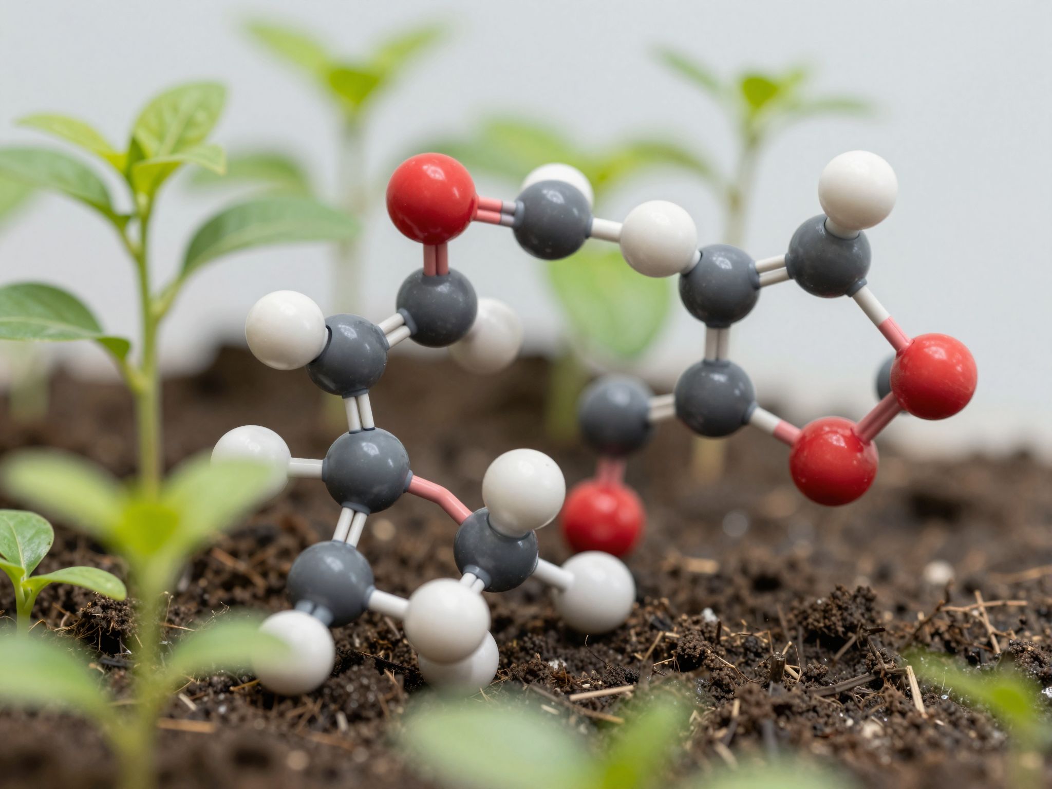 A növekedésszabályozók molekuláris szerkezete szabja meg hatásukat.